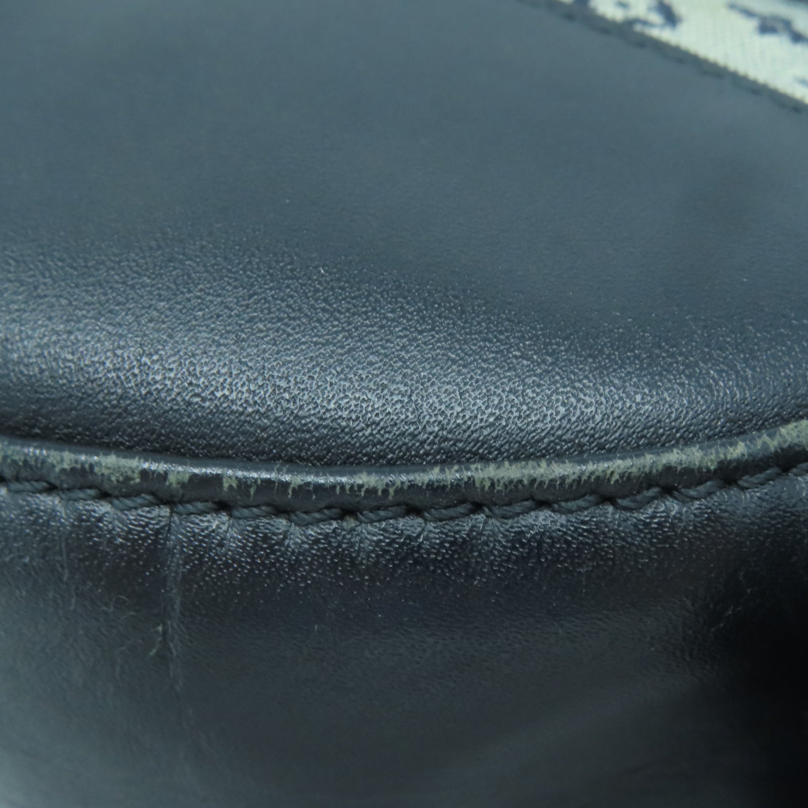 LOUIS VUITTON Monogram mini Berangere金扣肩背袋藍色/米色