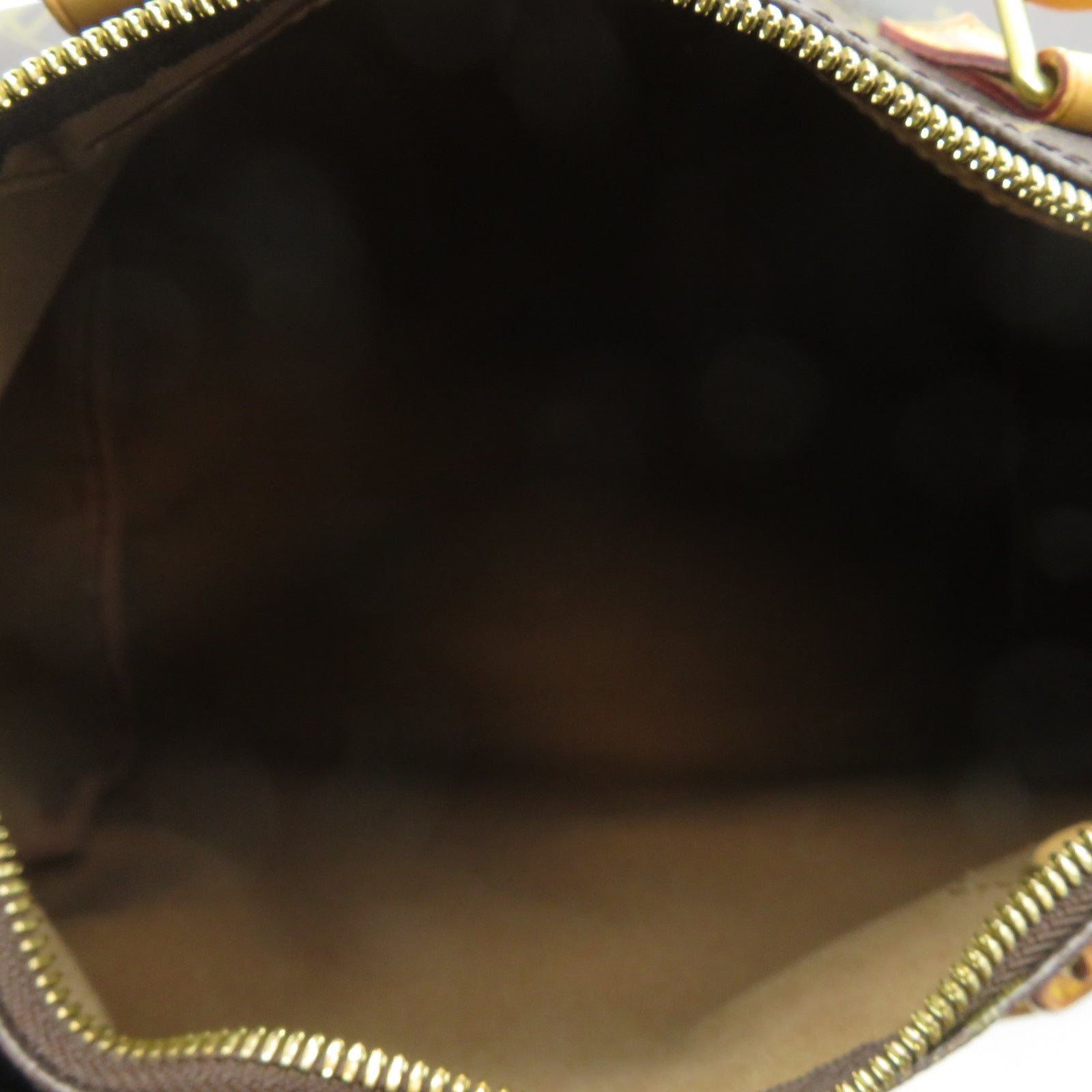 LOUIS VUITTON Monogram Speedy Bandouliere 30金扣手挽肩背兩用袋啡色