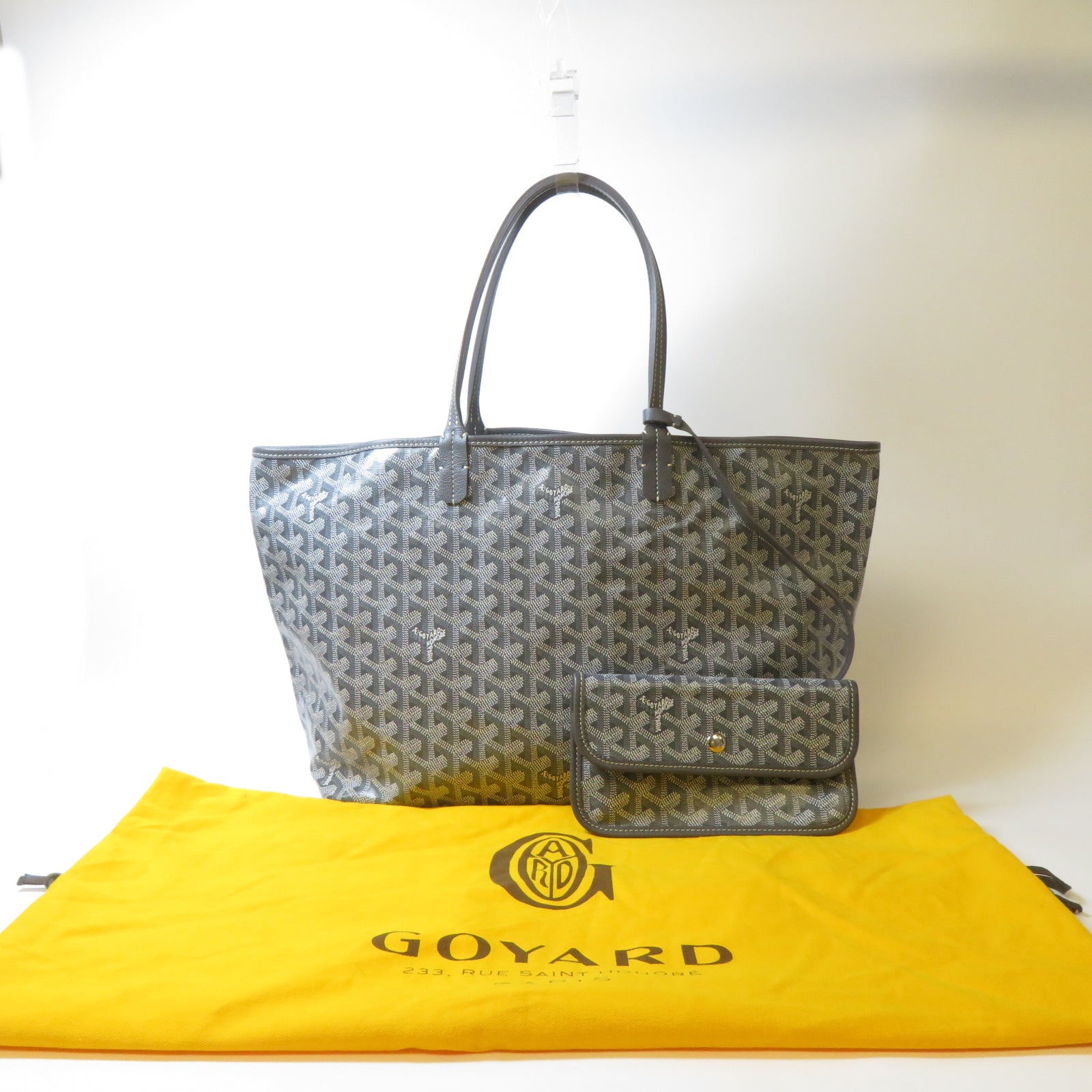 GOYARD 塗層帆布Tote Bag肩背袋灰色 Brand Off Hong Kong Online Store