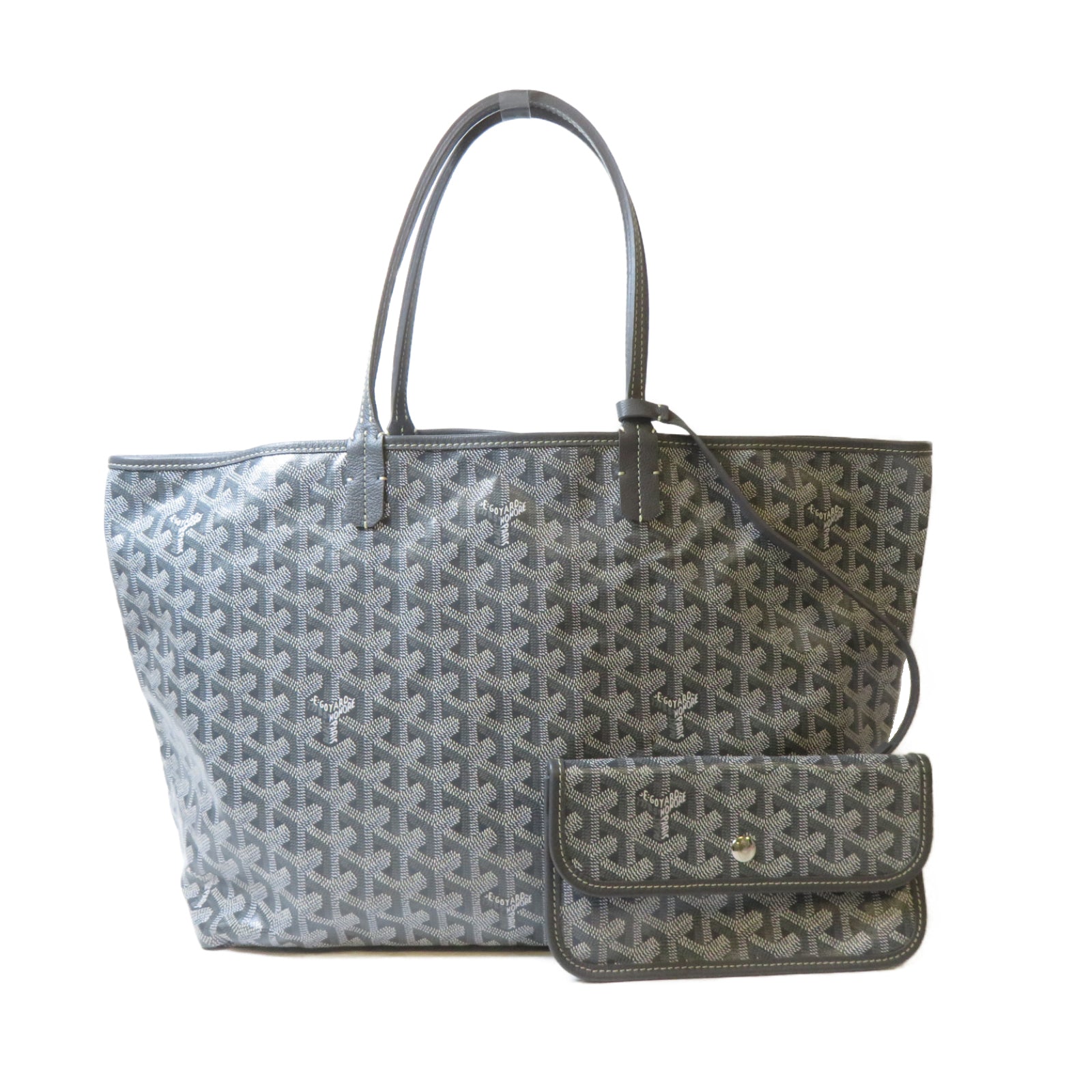 GOYARD 塗層帆布Tote Bag肩背袋灰色