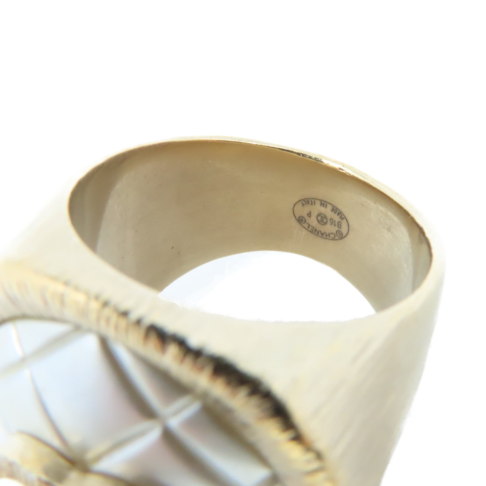 CHANEL 金屬Ring戒指US#6.25