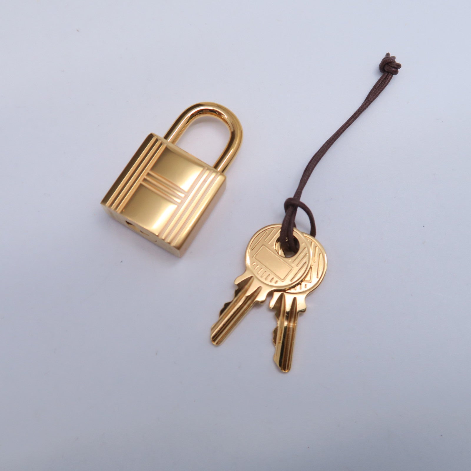 HERMES Clemence皮革Picotin PM金扣手挽袋大象灰色