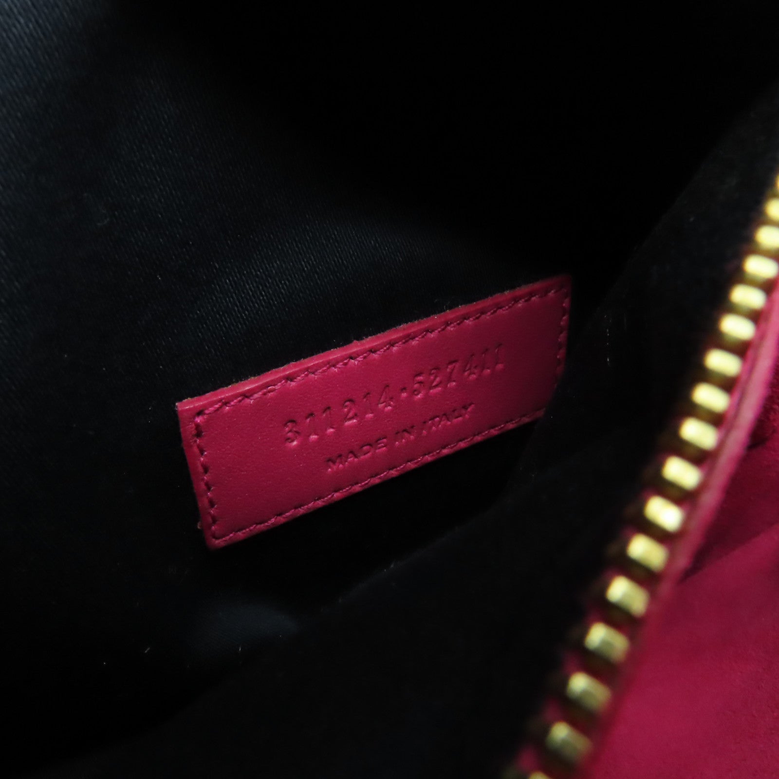 SAINT LAURENT 牛皮皮革Classic Y金扣肩背袋粉紅色