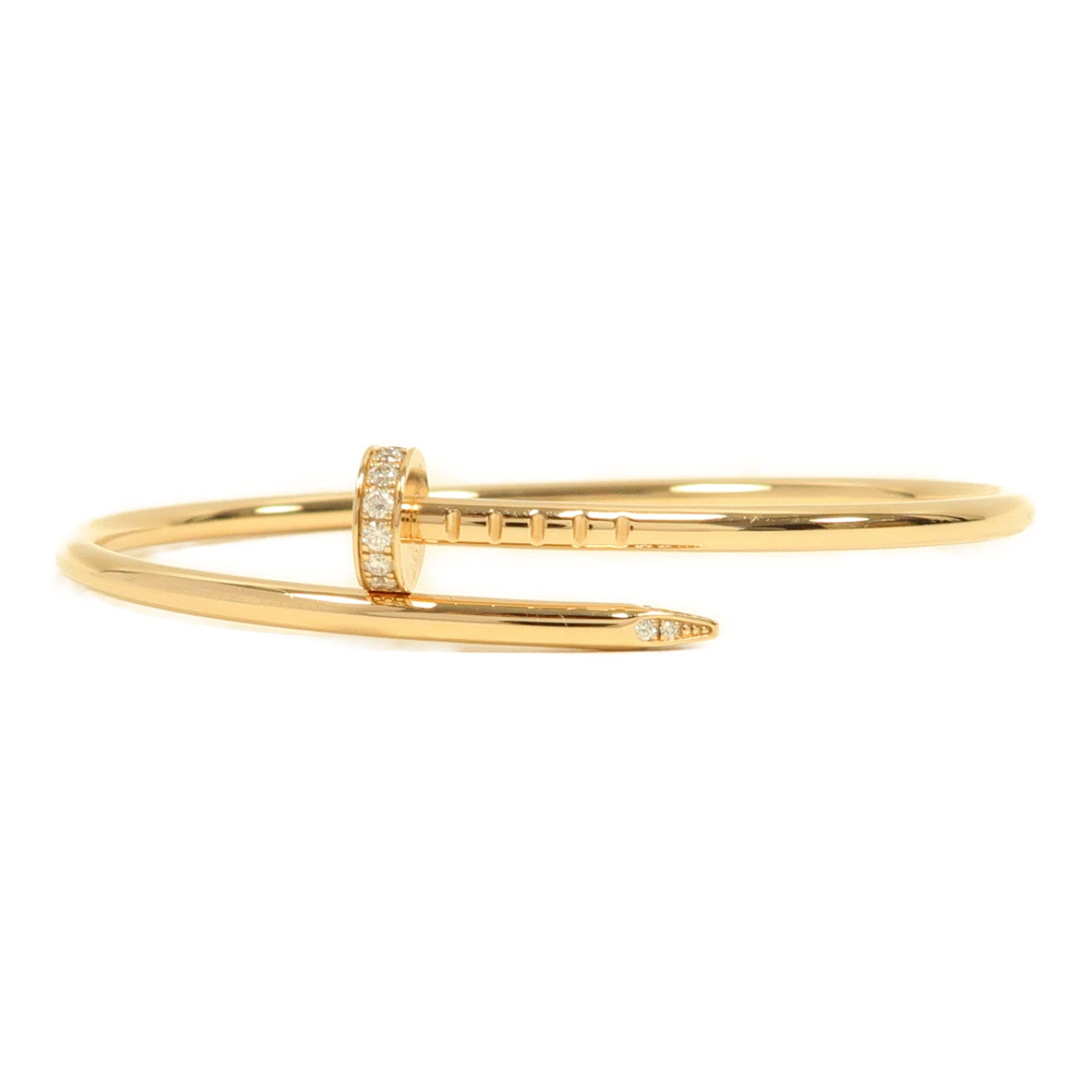 CARTIER 18K玫瑰金Juste Un Clou手鐲#15