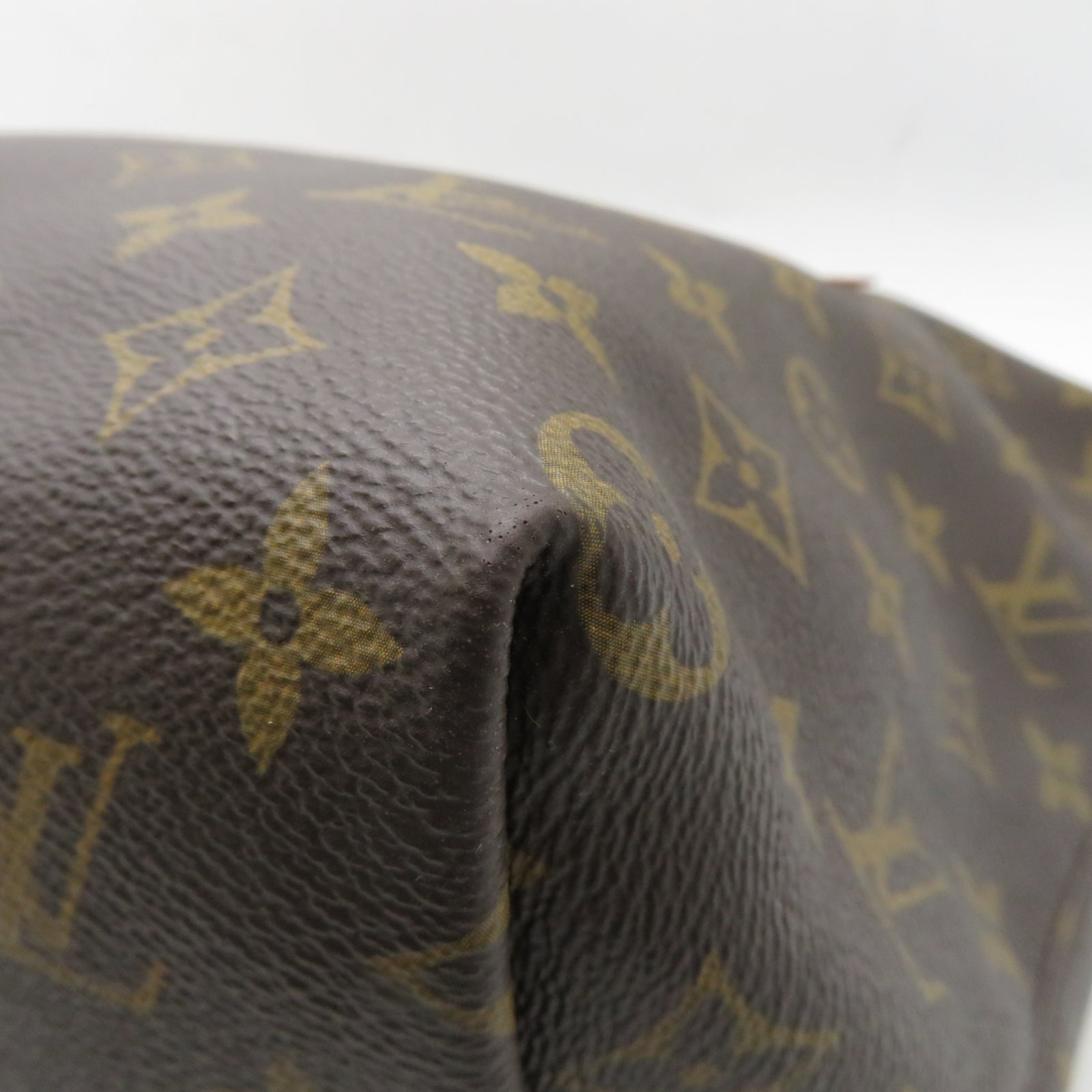 LOUIS VUITTON Monogram Iema MM金扣肩背袋啡色