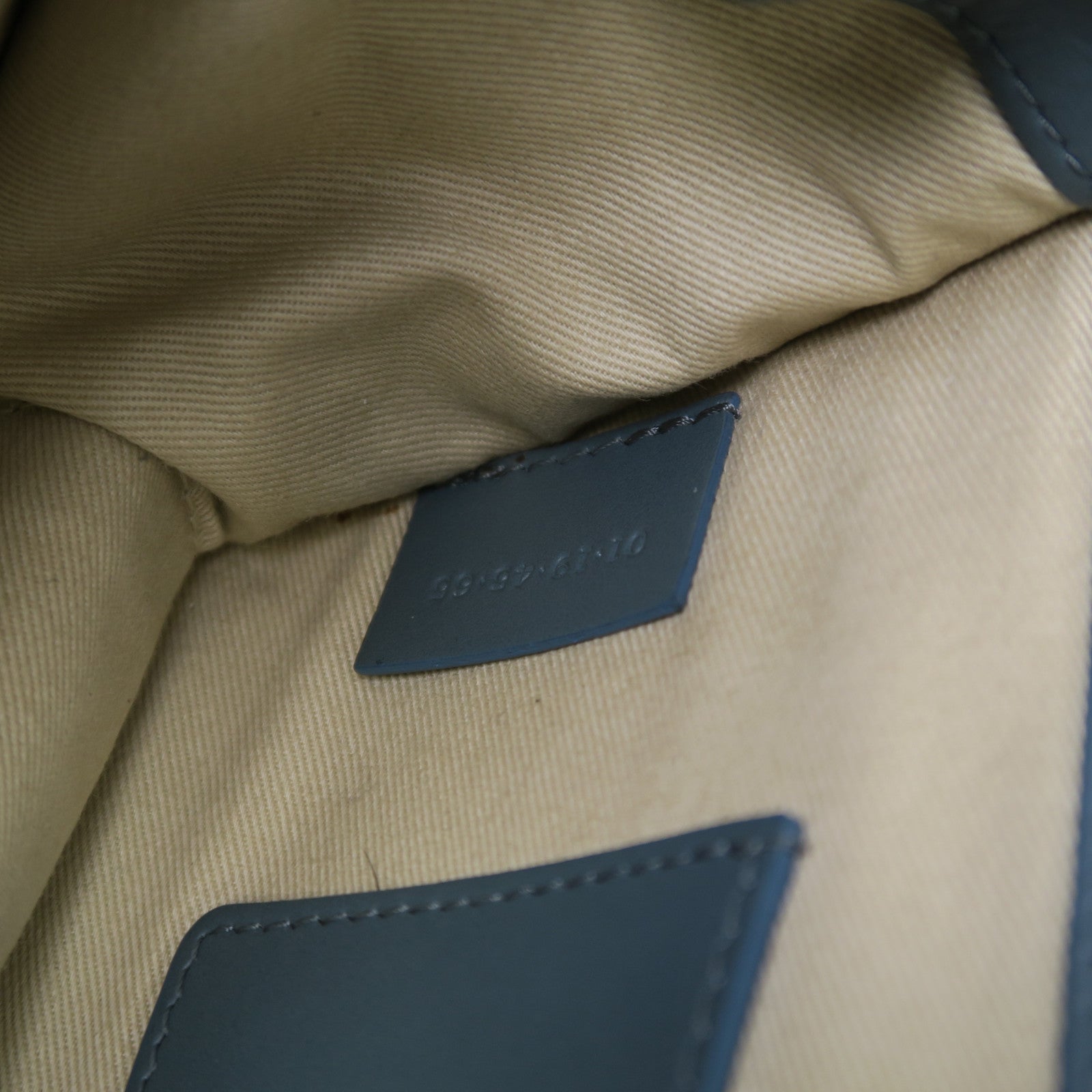 Chloe 牛皮皮革Shoulder Bag金扣肩背袋藍色