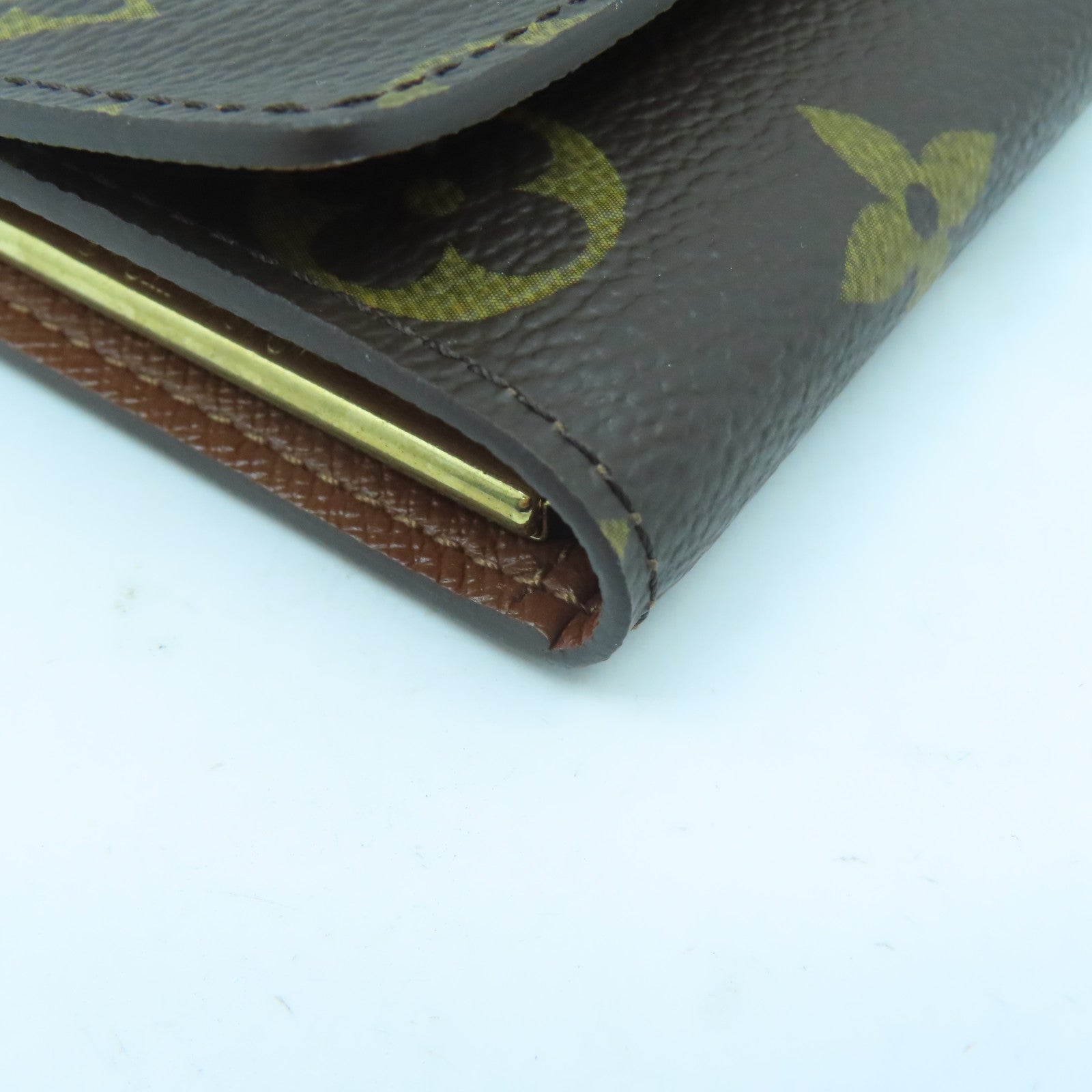 LOUIS VUITTON Monogram Key Case 6金扣鎖匙包啡色