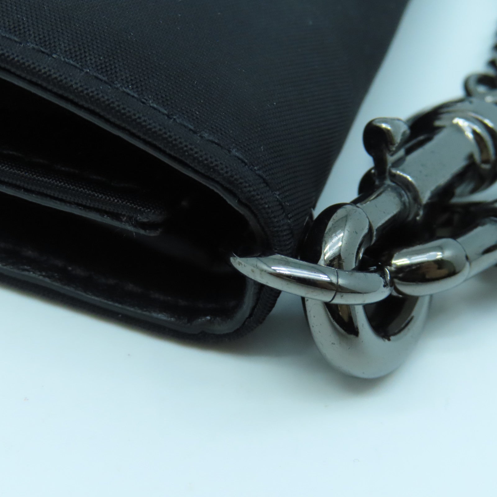 Valentino Nylon Wallet Black
