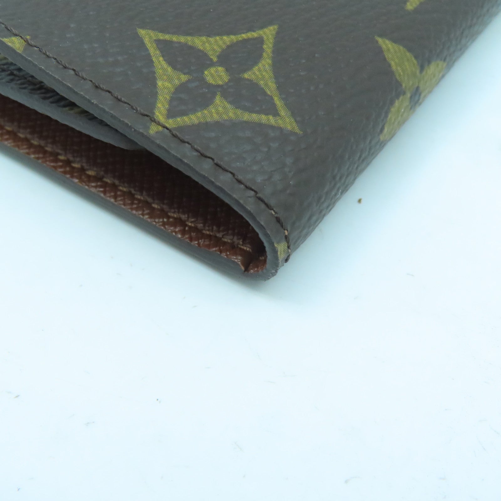 LOUIS VUITTON Monogram Key Case 6金扣鎖匙包啡色