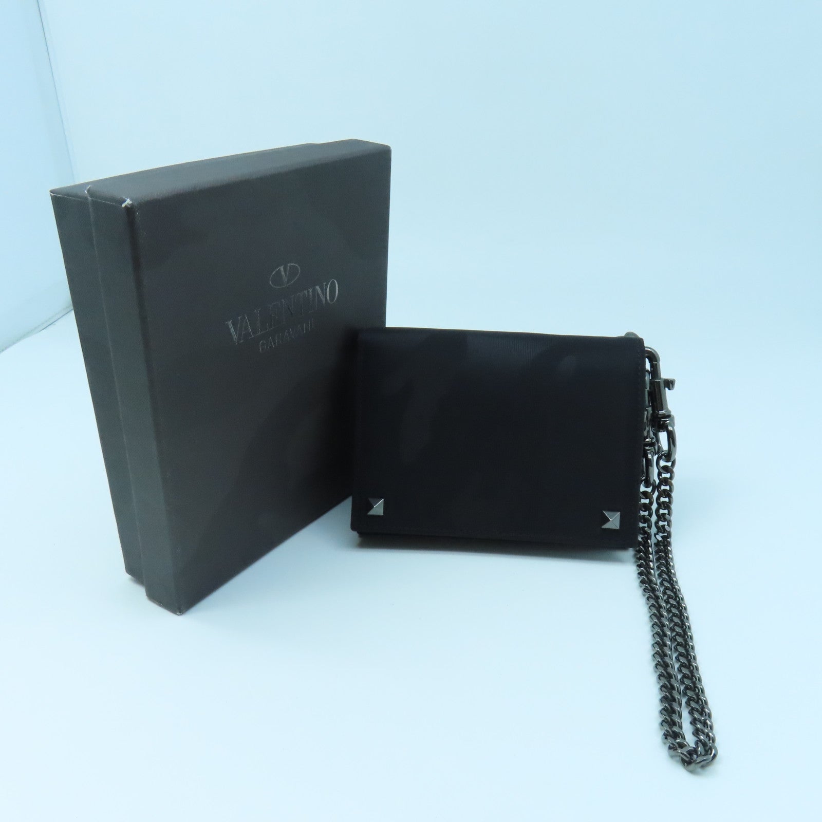 Valentino Nylon Wallet Black