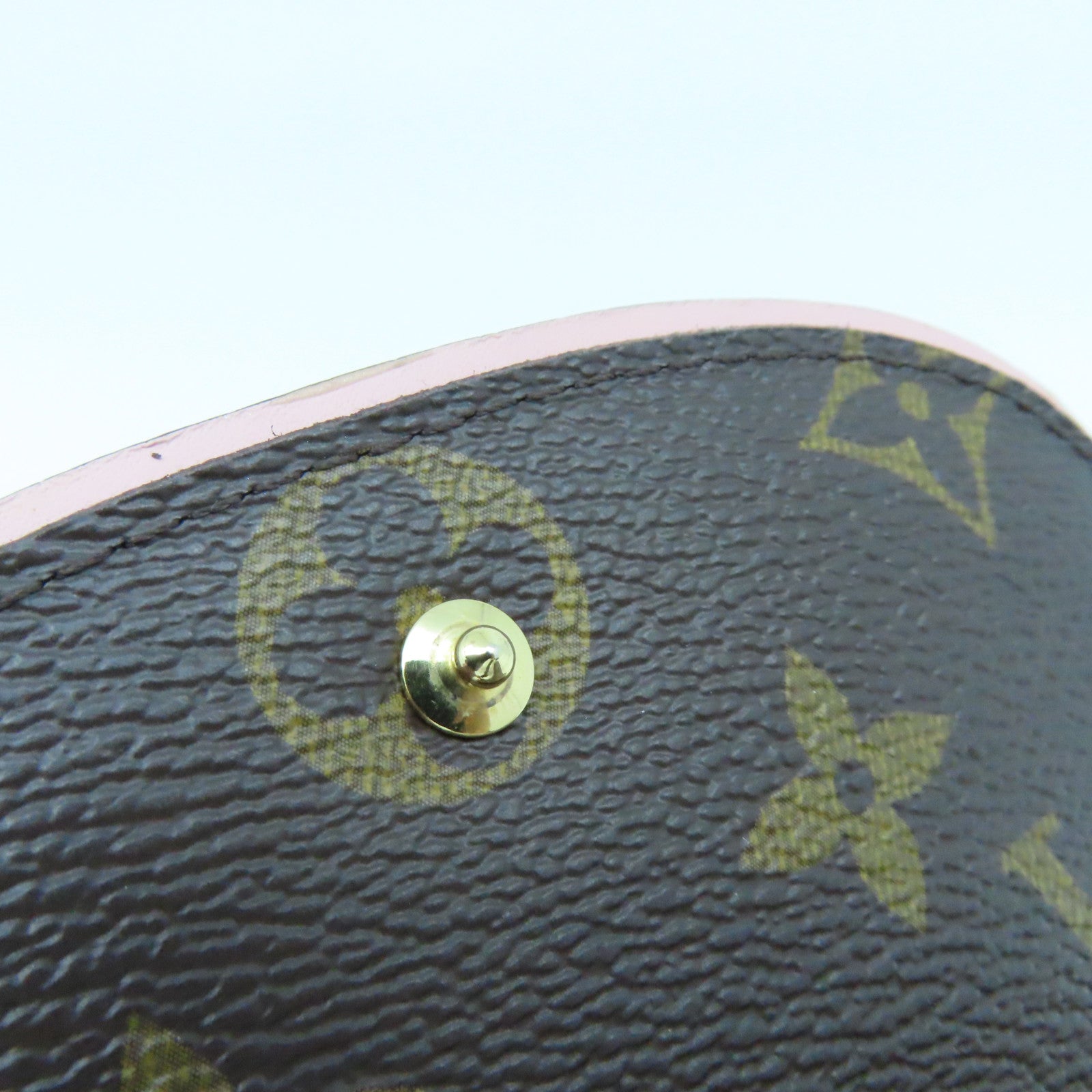 LOUIS VUITTON Monogram Ariane Short Wallet短錢包啡色/粉紅色