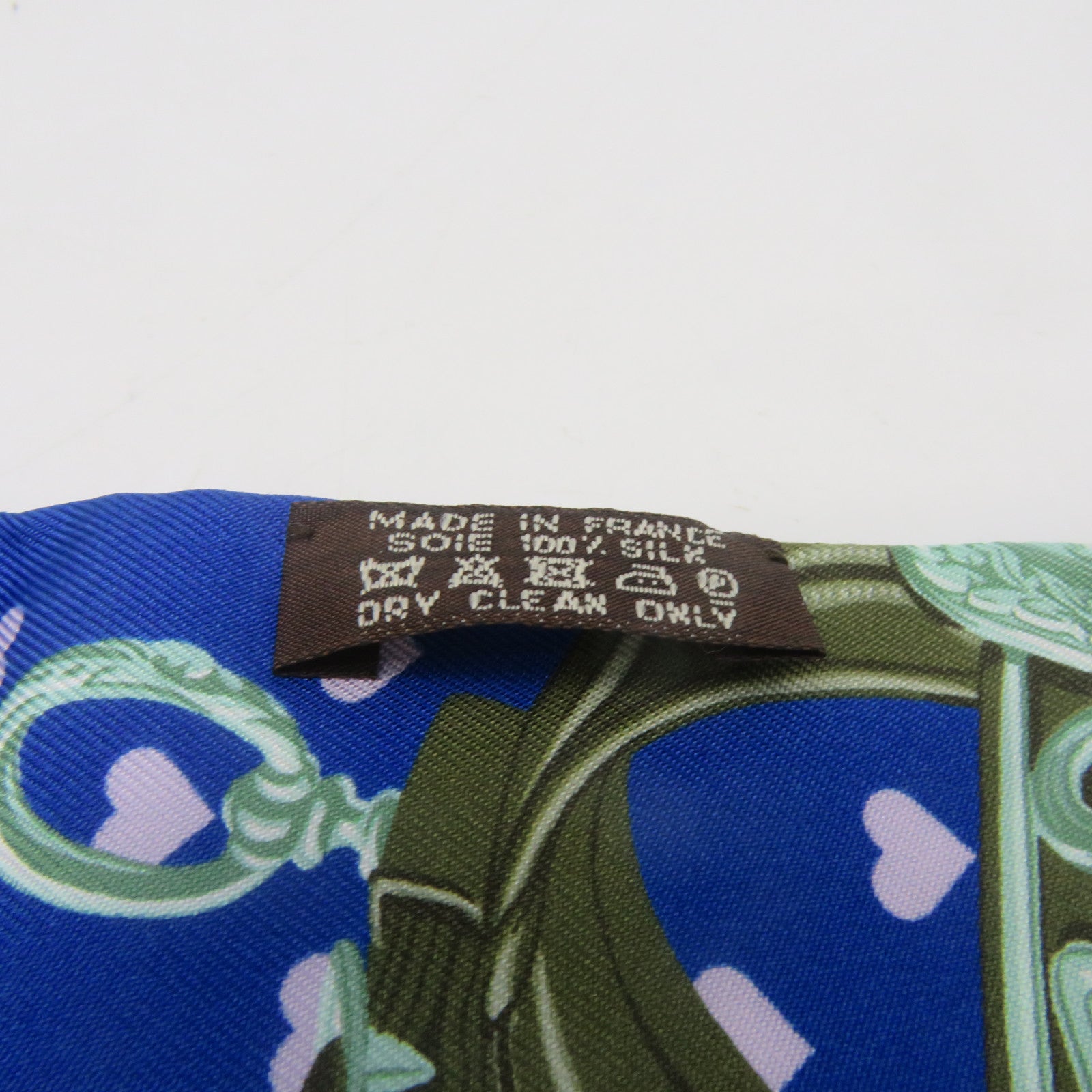 HERMES 【激減優惠】絲質Twilly Scarf絲巾藍色/綠色/紫色/彩色
