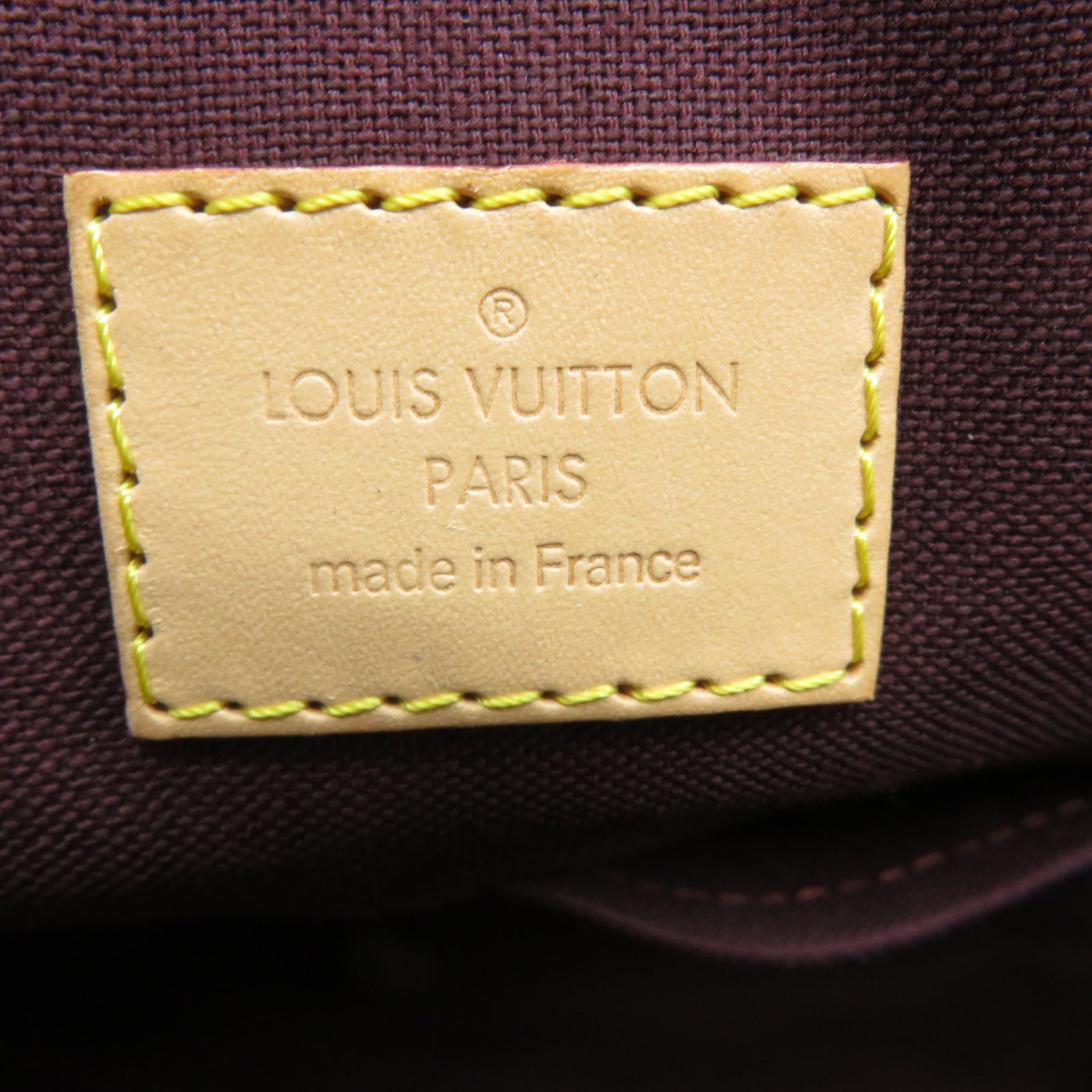 LOUIS VUITTON Monogram Iema MM金扣肩背袋啡色