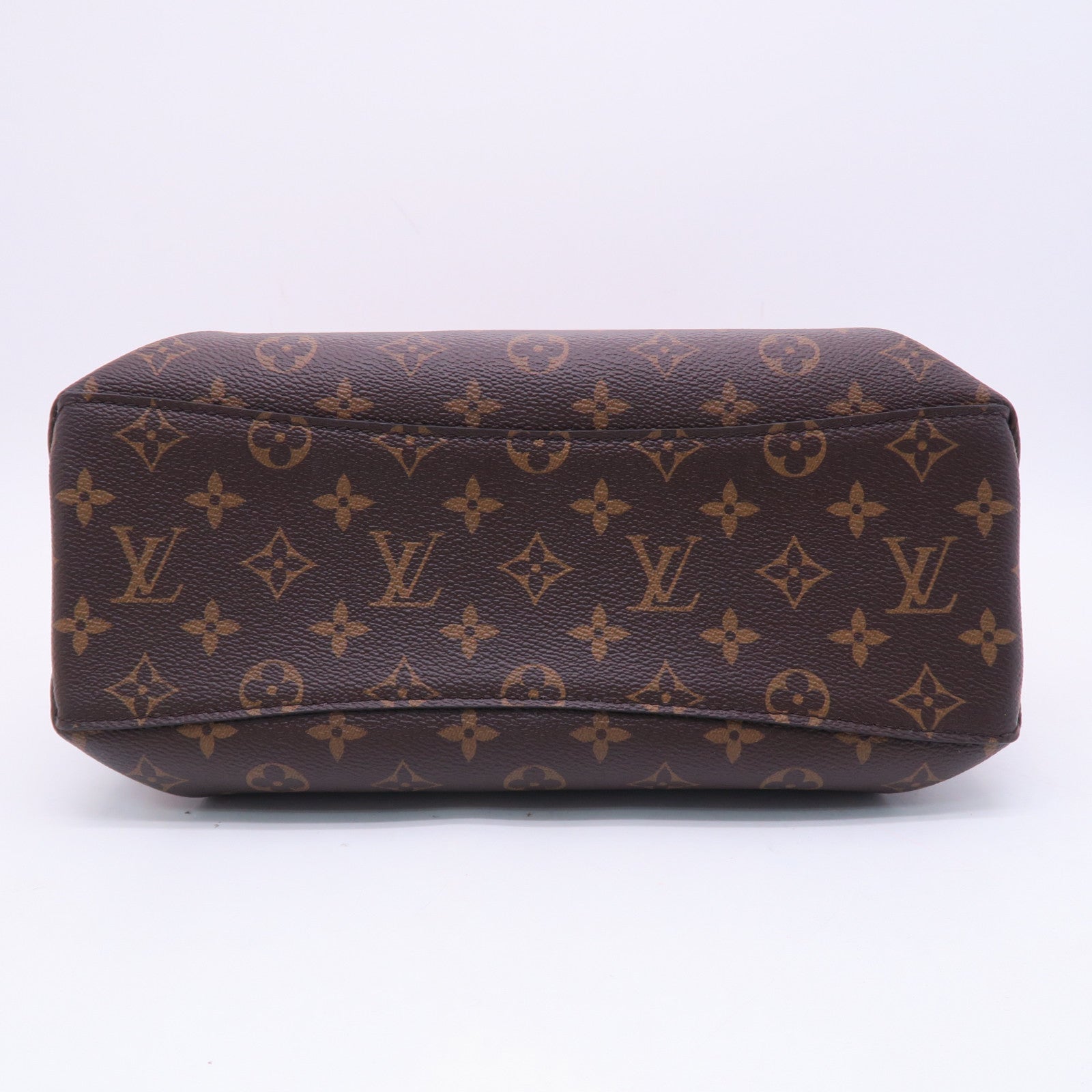 LOUIS VUITTON Monogram Rivoli PM金扣手挽肩背兩用袋啡色