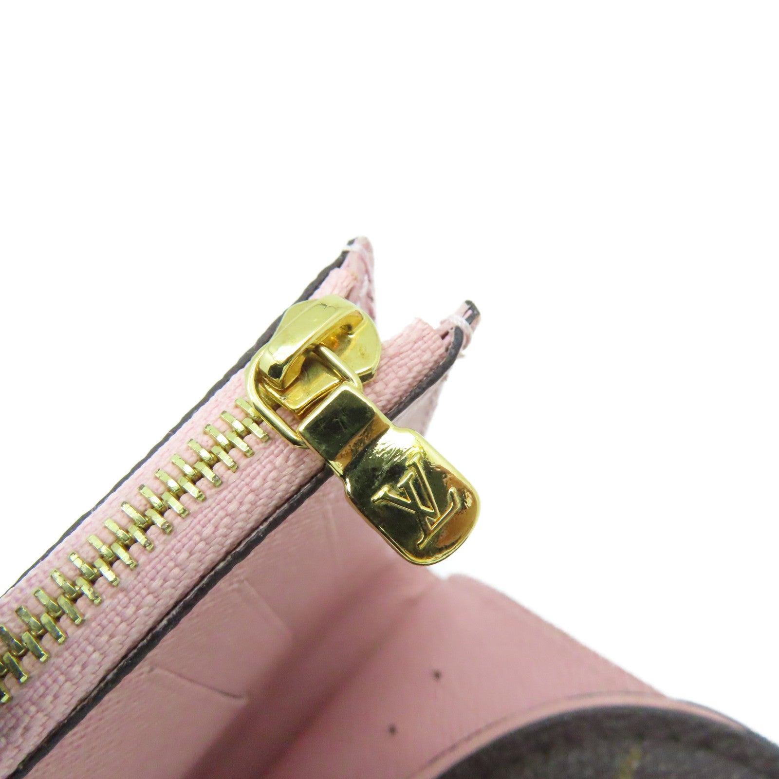 LOUIS VUITTON Monogram Ariane Short Wallet短錢包啡色/粉紅色