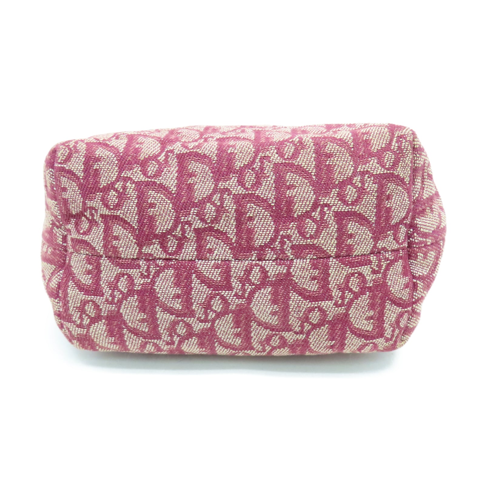 Dior 帆布Pochette金扣肩背袋紅色