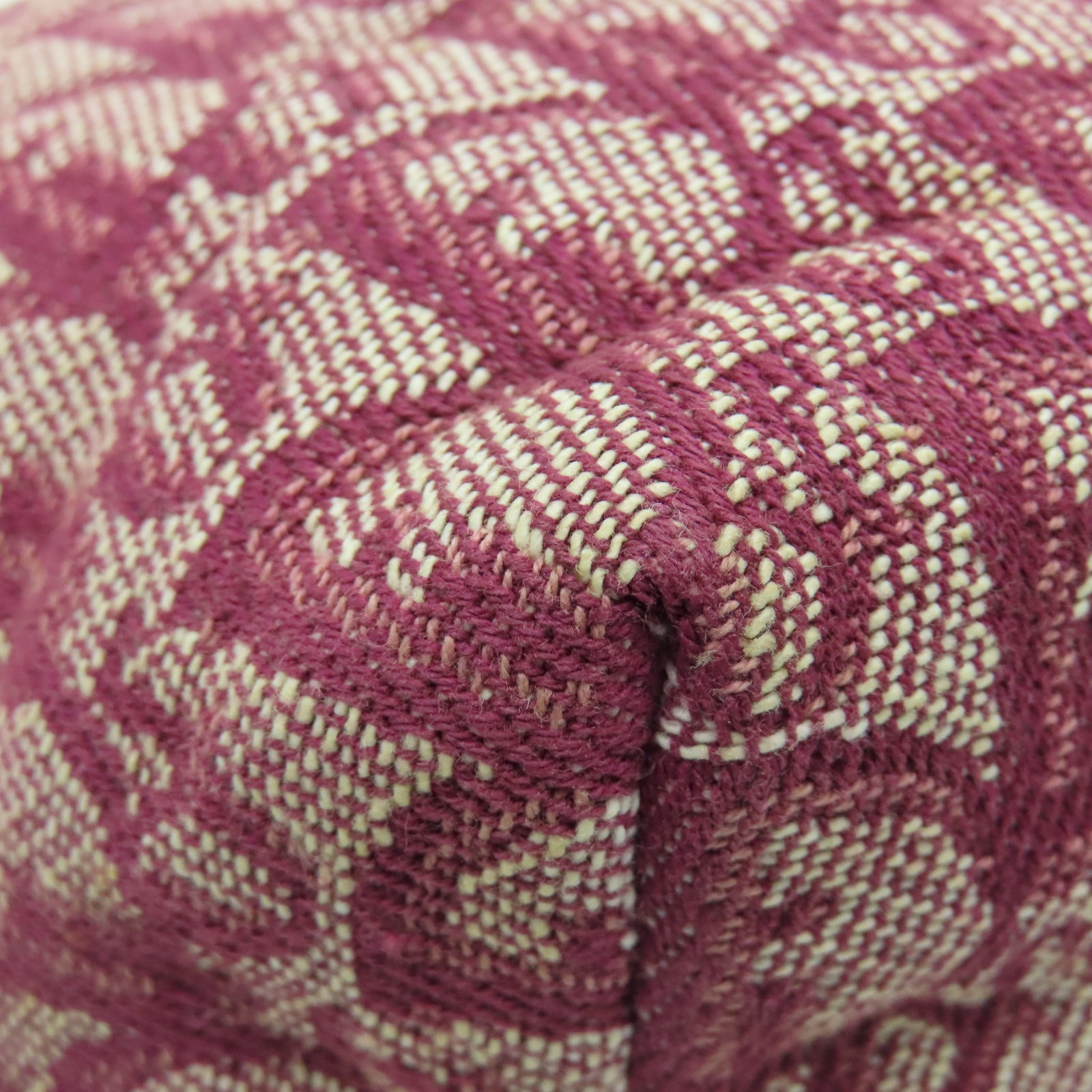 Dior 帆布Pochette金扣肩背袋紅色