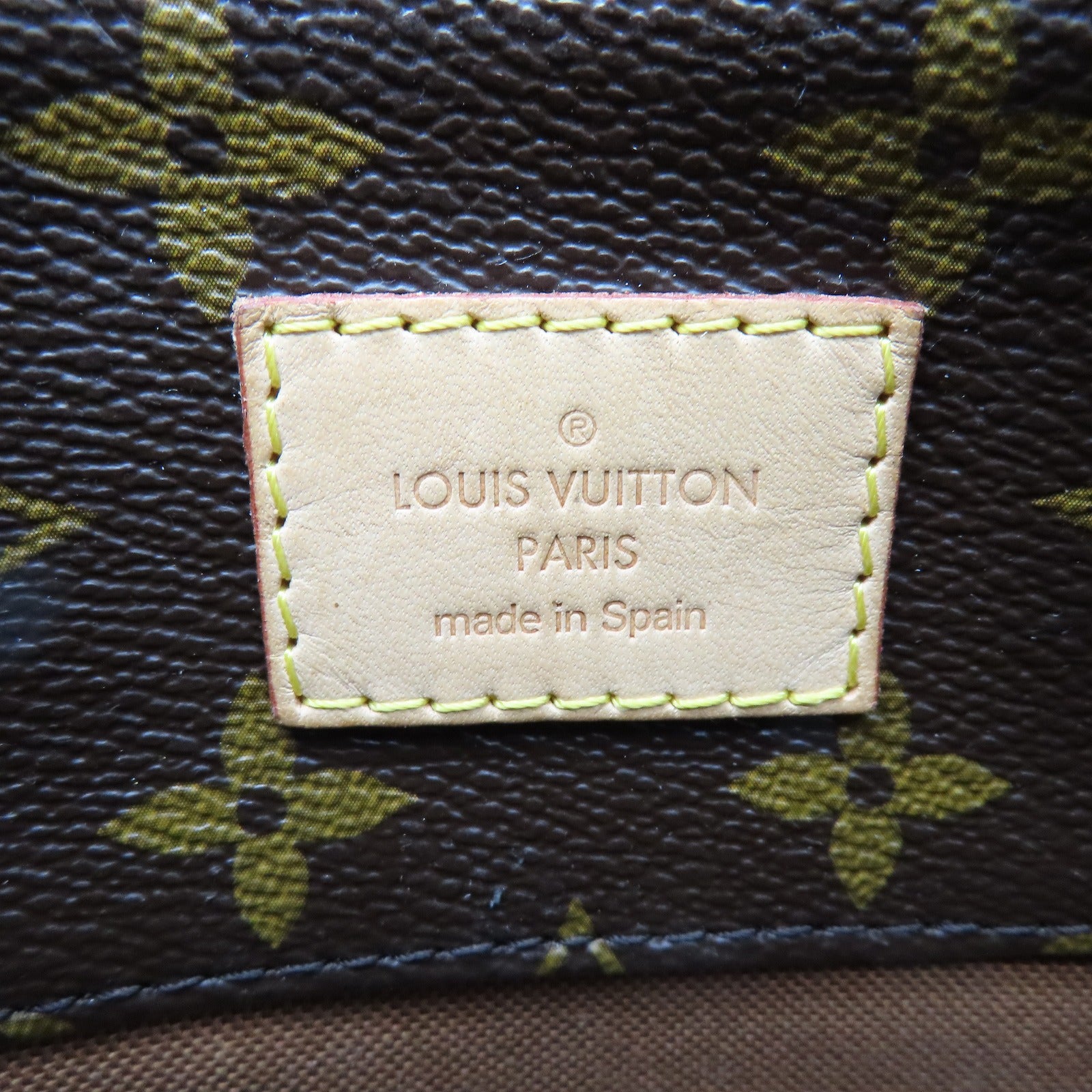 LOUIS VUITTON Monogram Graceful PM金扣手挽袋啡色