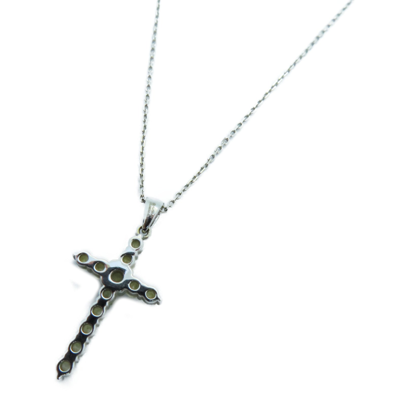 JEWELRY 18K白金Diamond Necklace钻石项链