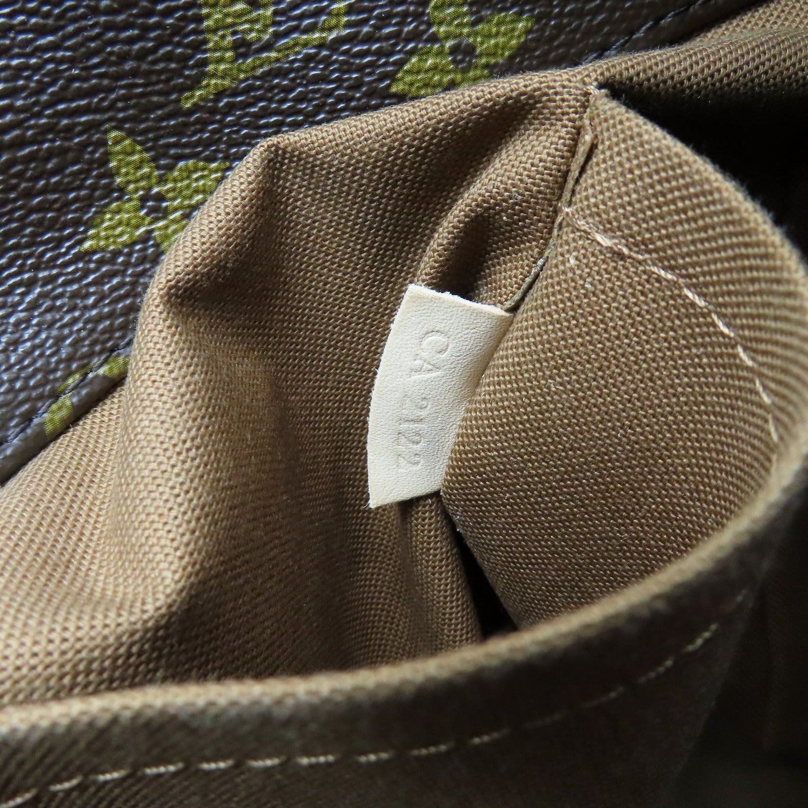 LOUIS VUITTON Monogram Graceful PM金扣手挽袋啡色