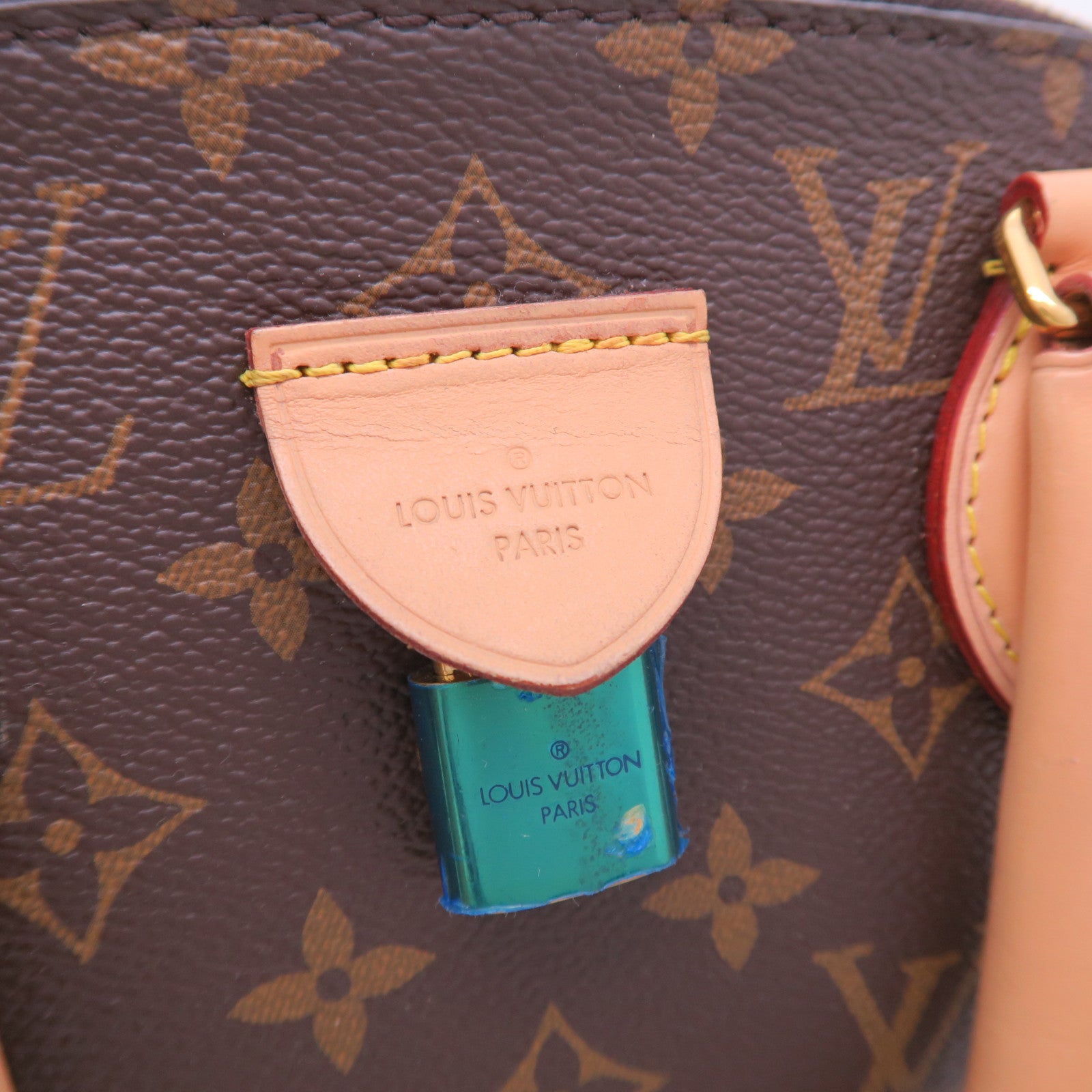 LOUIS VUITTON Monogram Rivoli PM金扣手挽肩背兩用袋啡色
