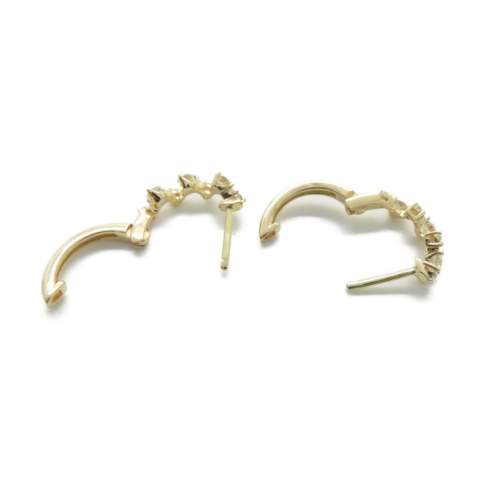 JEWELRY 18K黃金Diamond Earring 0.16ct鑽石耳環