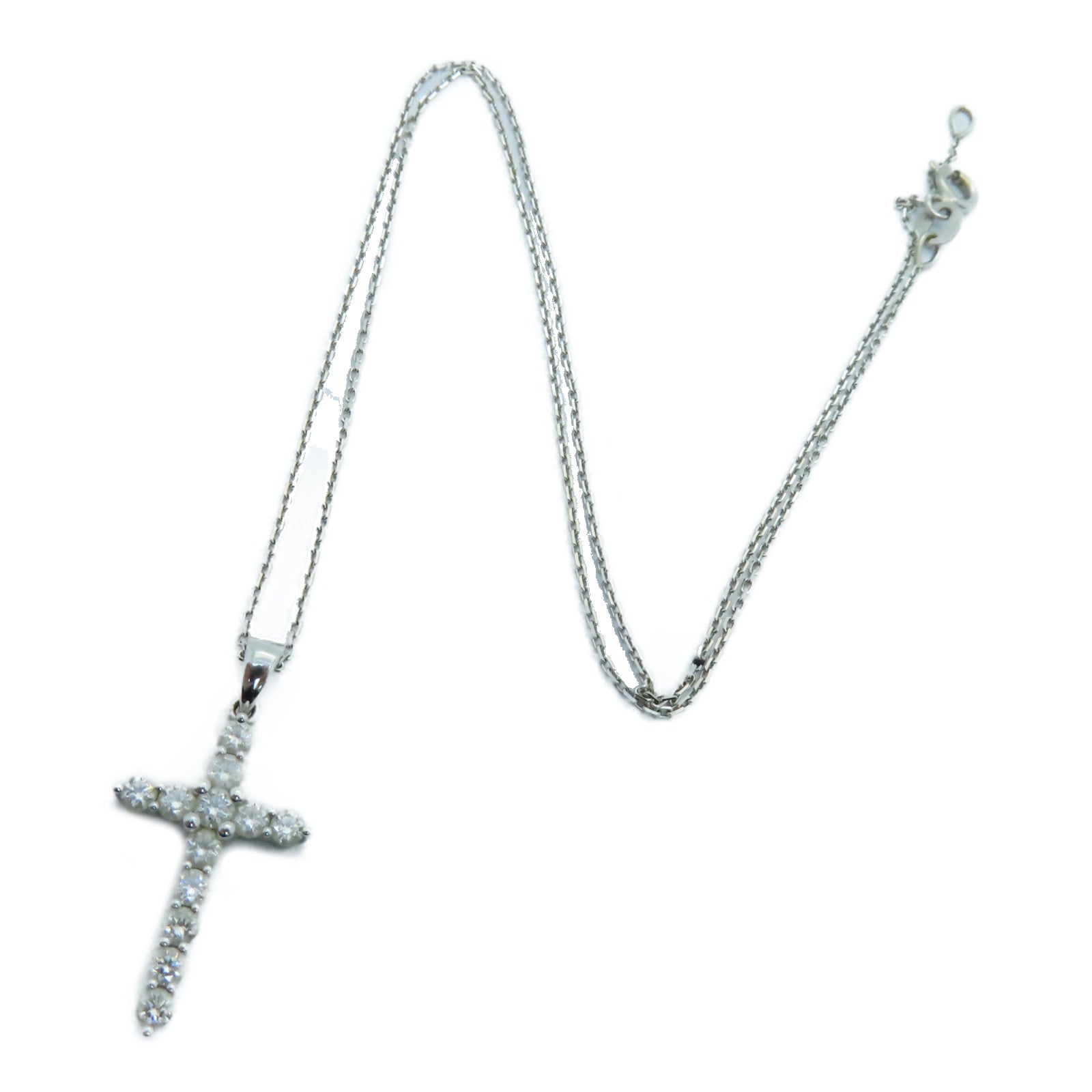 JEWELRY 18K白金Diamond Necklace钻石项链