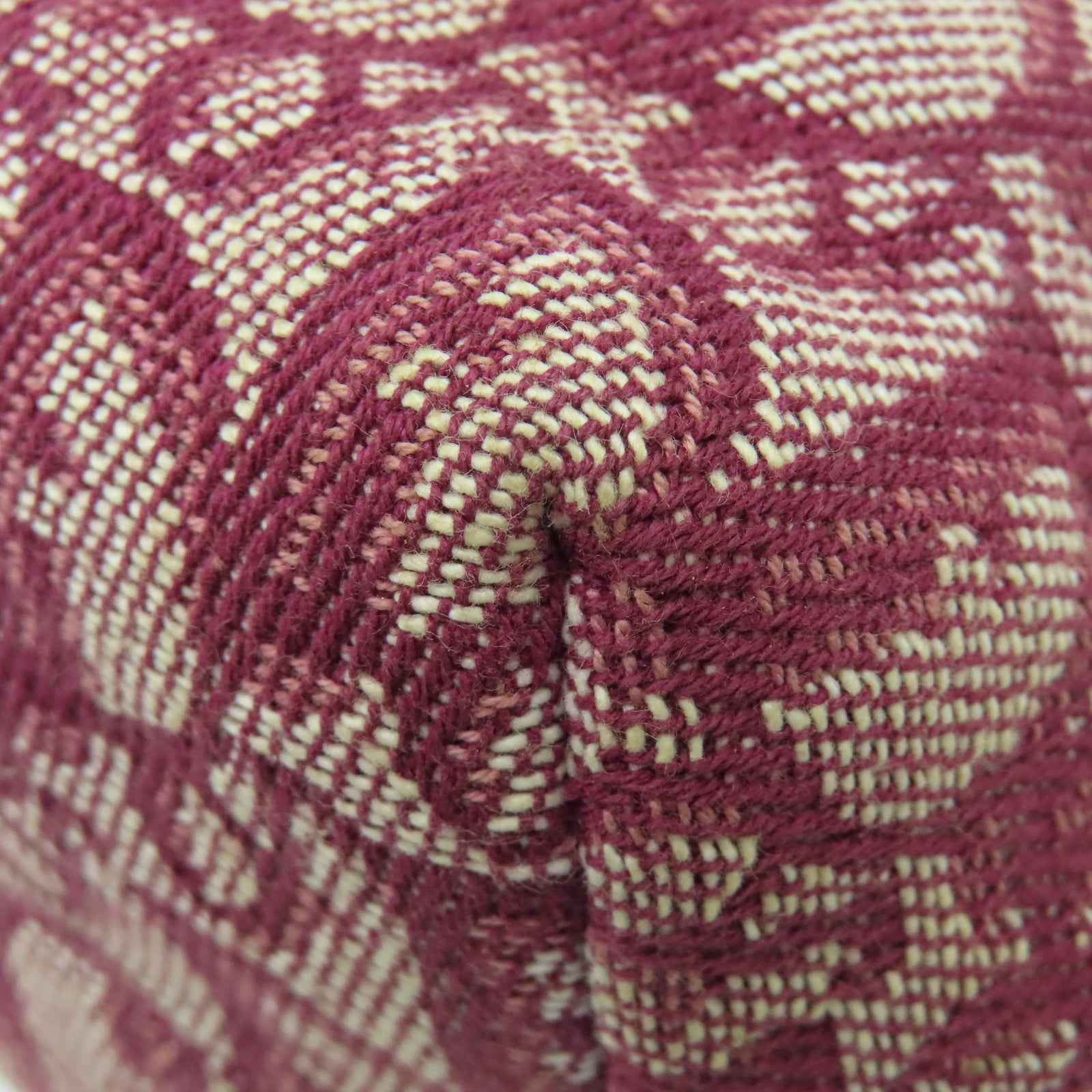 Dior 帆布Pochette金扣肩背袋紅色