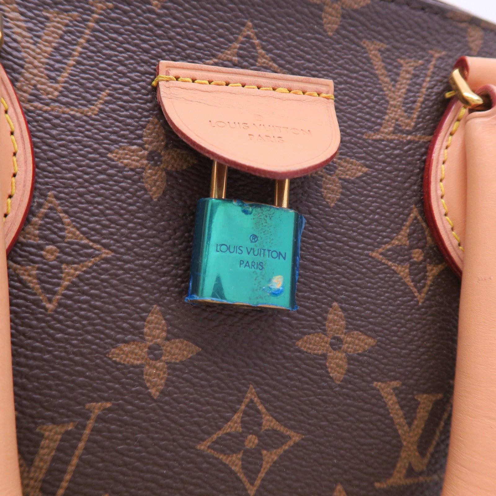 LOUIS VUITTON Monogram Rivoli PM金扣手挽肩背兩用袋啡色