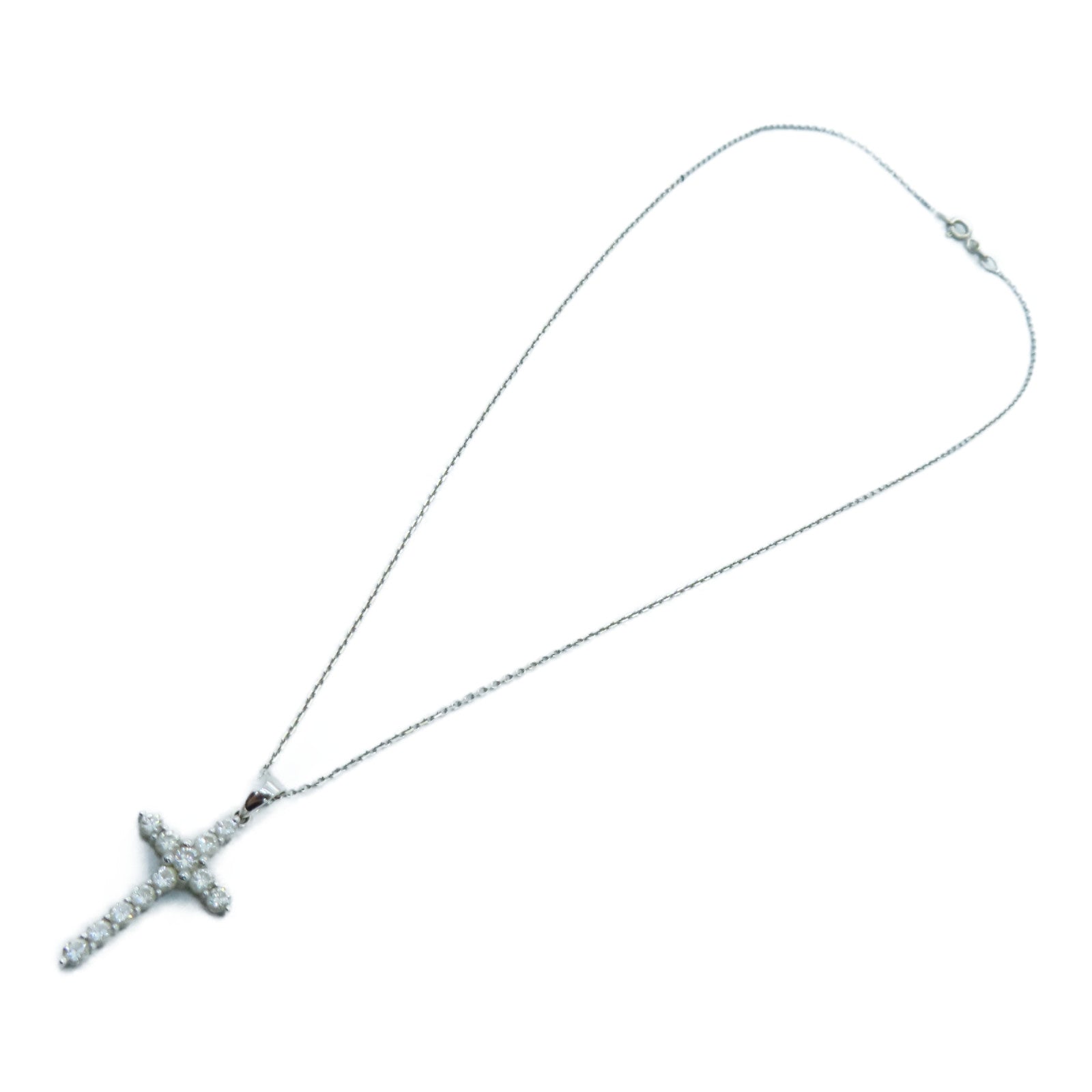 JEWELRY 18K白金Diamond Necklace钻石项链
