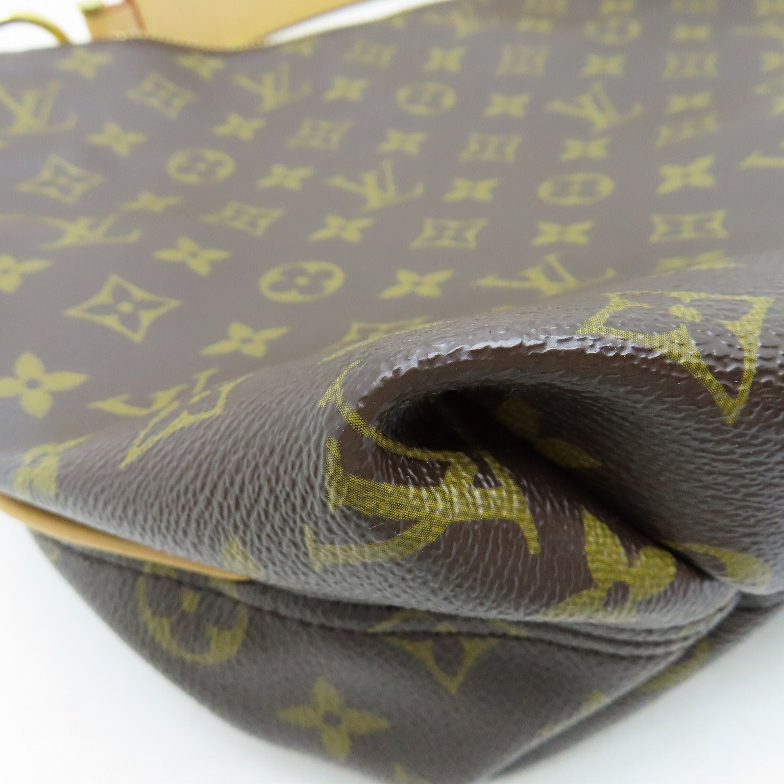 LOUIS VUITTON Monogram Graceful PM金扣手挽袋啡色