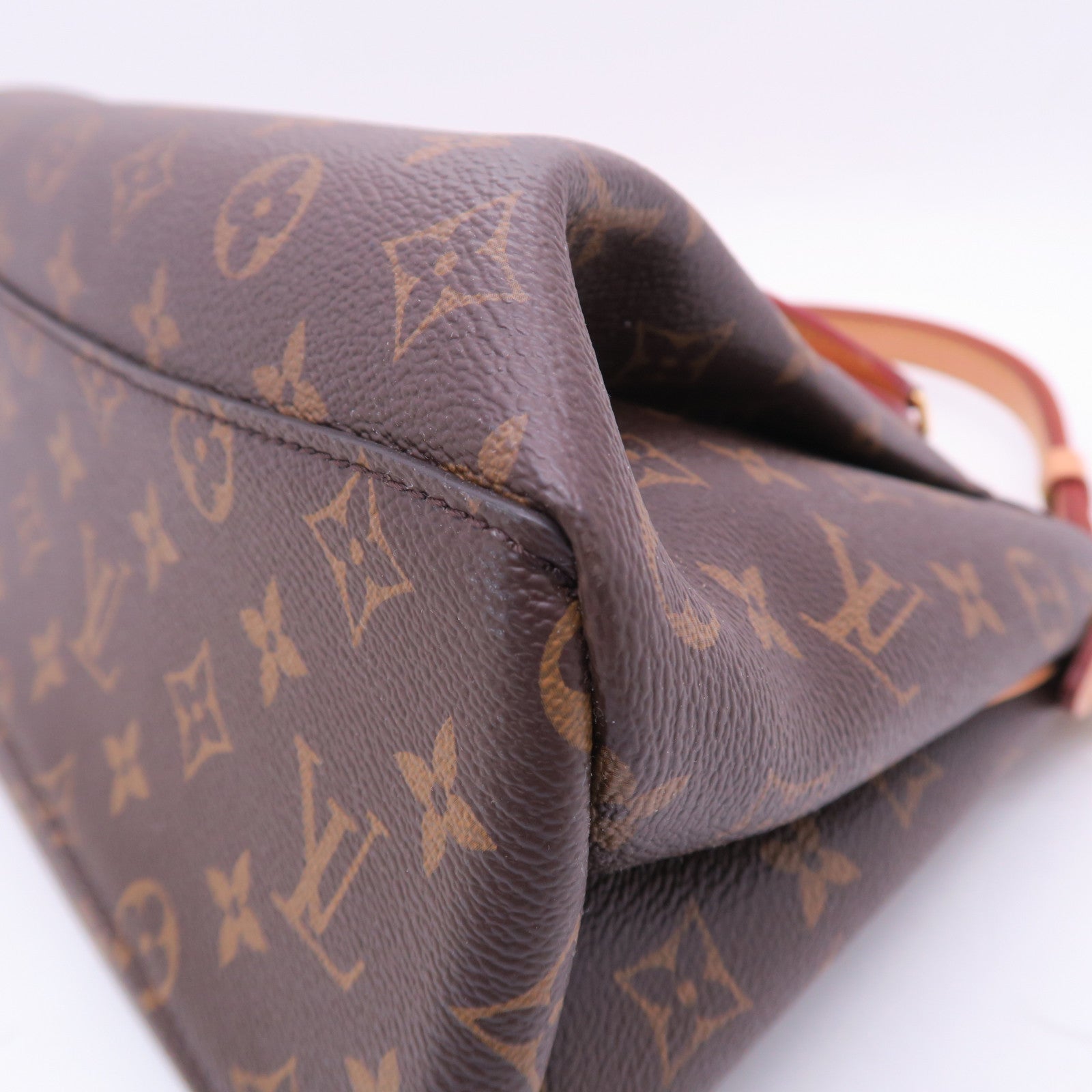 LOUIS VUITTON Monogram Rivoli PM金扣手挽肩背兩用袋啡色