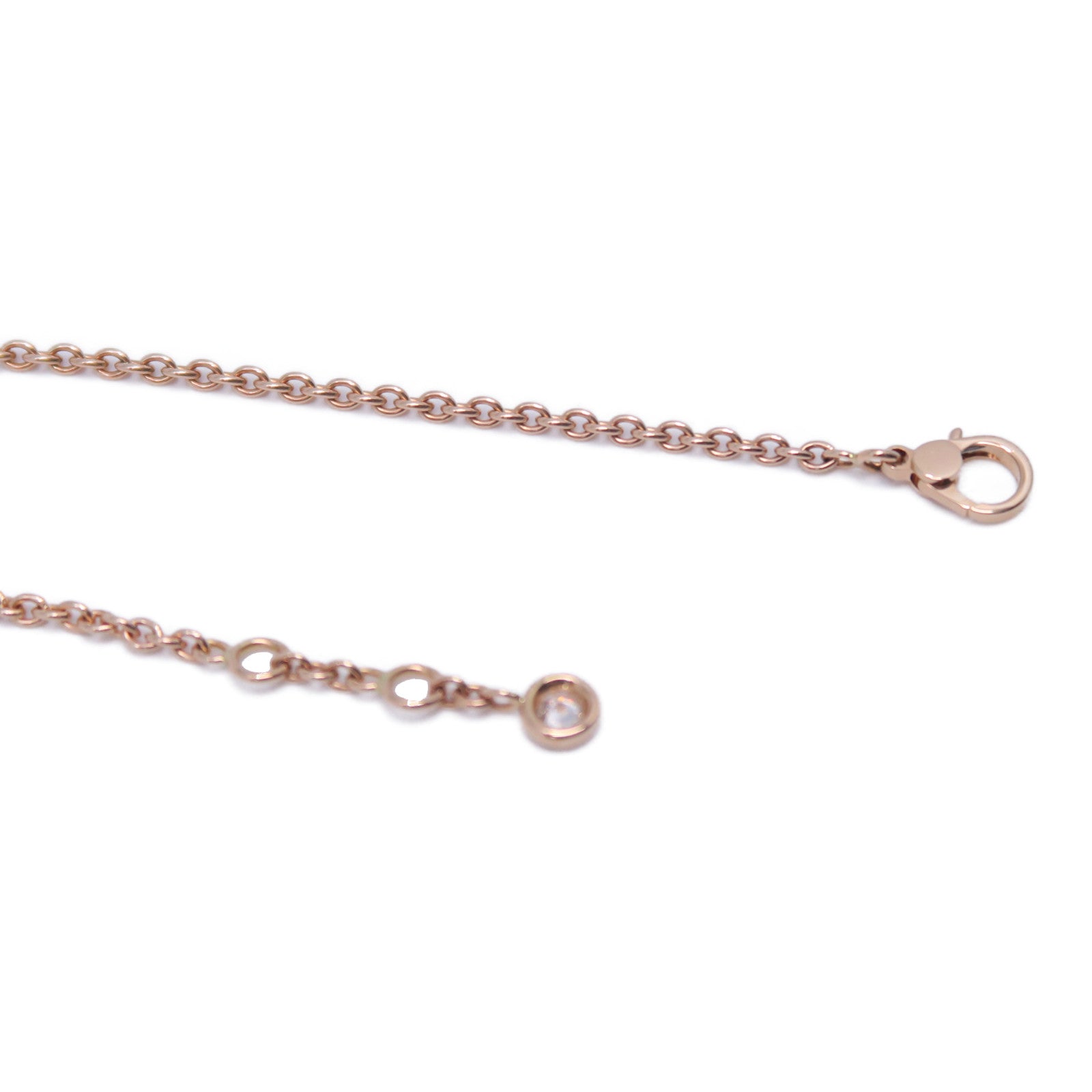 HERMES 18K玫瑰金Finesse Bracelet 0.55ct鑽石手鏈