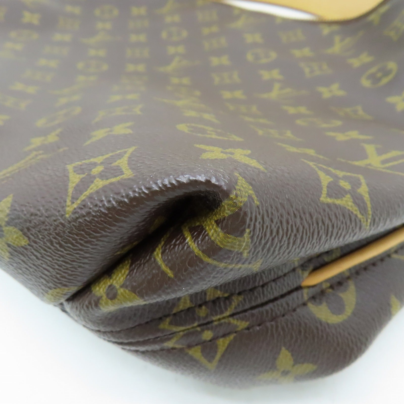 LOUIS VUITTON Monogram Graceful PM金扣手挽袋啡色