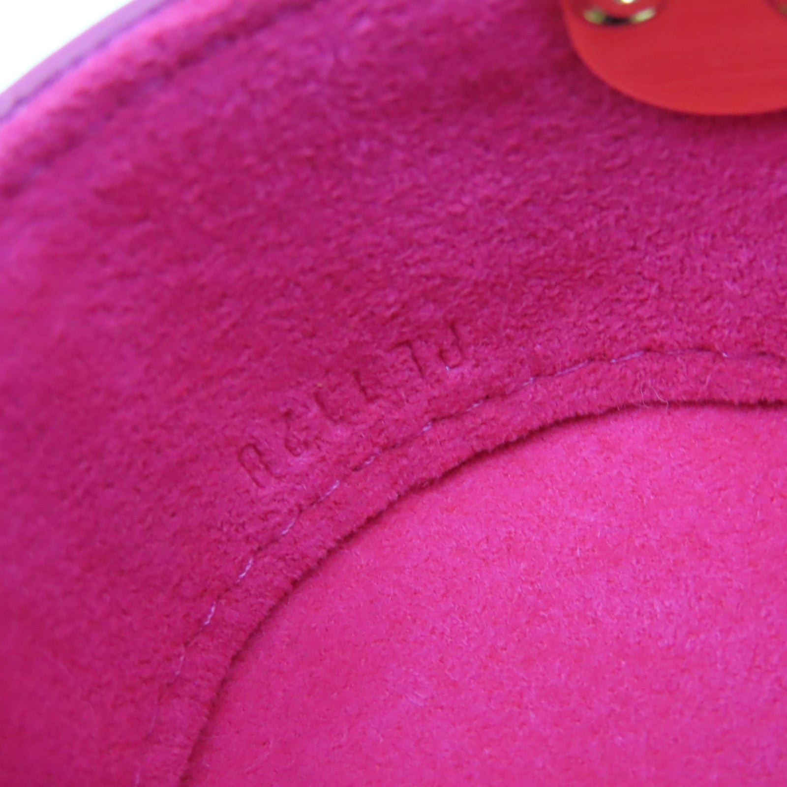 LOUIS VUITTON Epi Travel Case金扣香水盒粉紅色