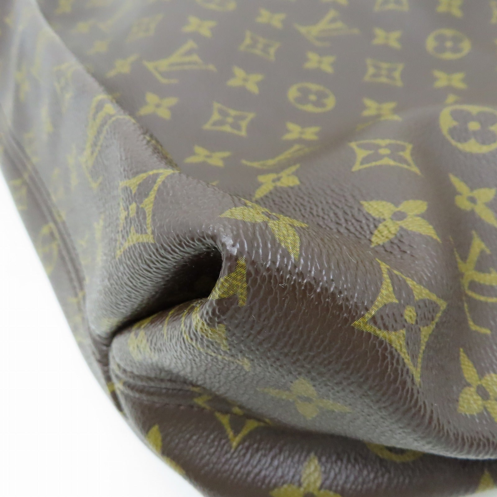 LOUIS VUITTON Monogram Graceful PM金扣手挽袋啡色