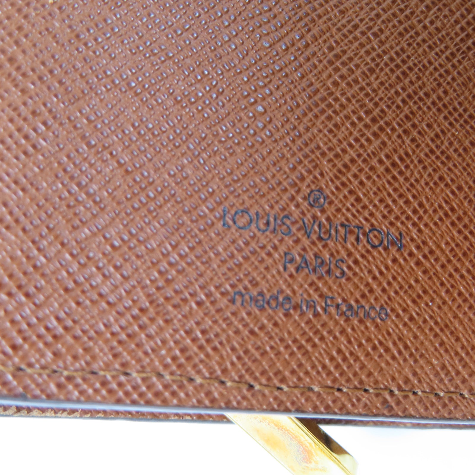 LOUIS VUITTON Monogram Portefeuille Joey金扣錢包啡色