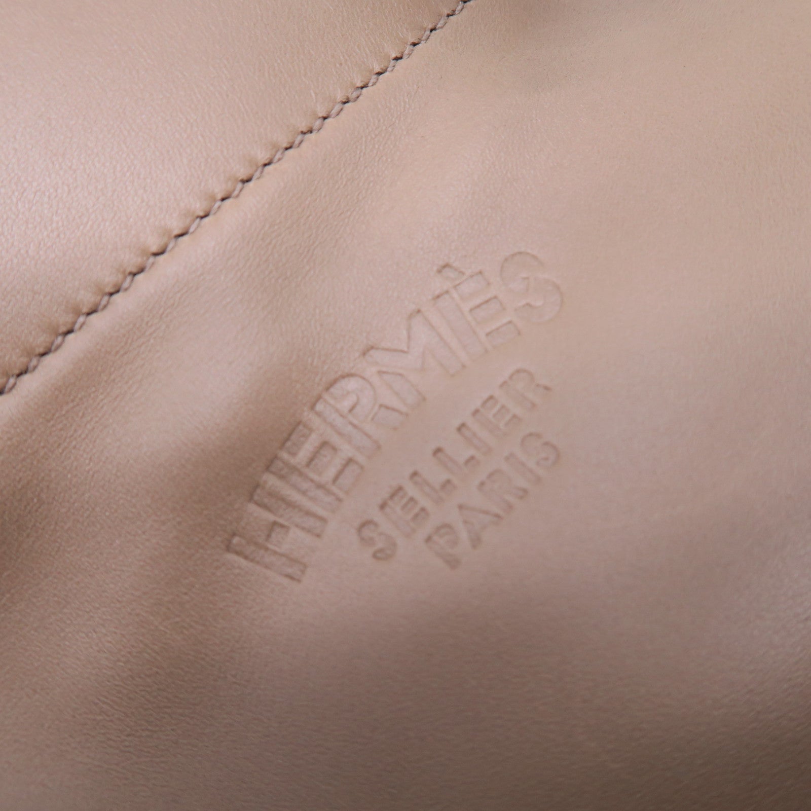 HERMES Swift皮革Aline銀扣肩背袋大象灰色