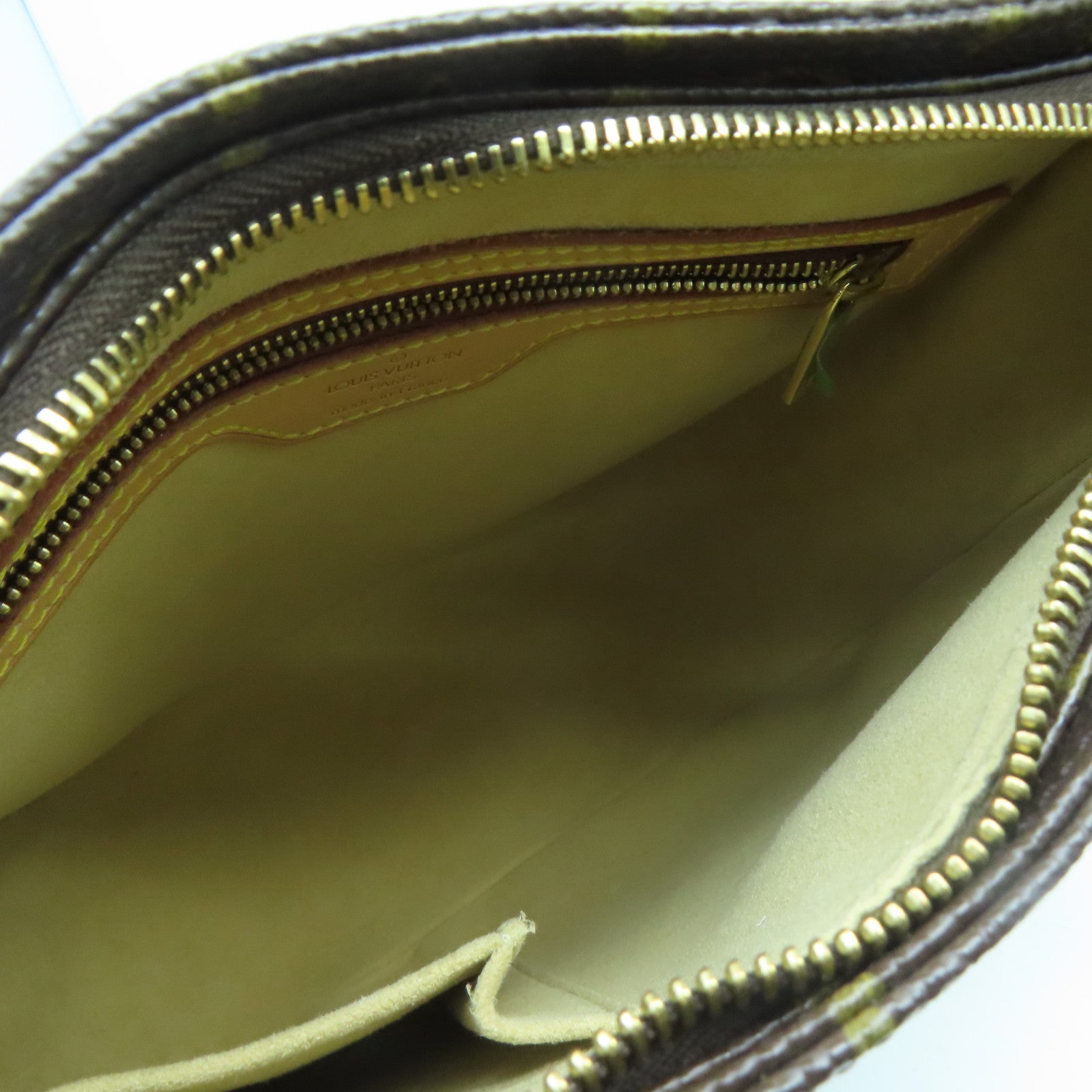 LOUIS VUITTON Monogram Looping MM金扣肩背袋啡色