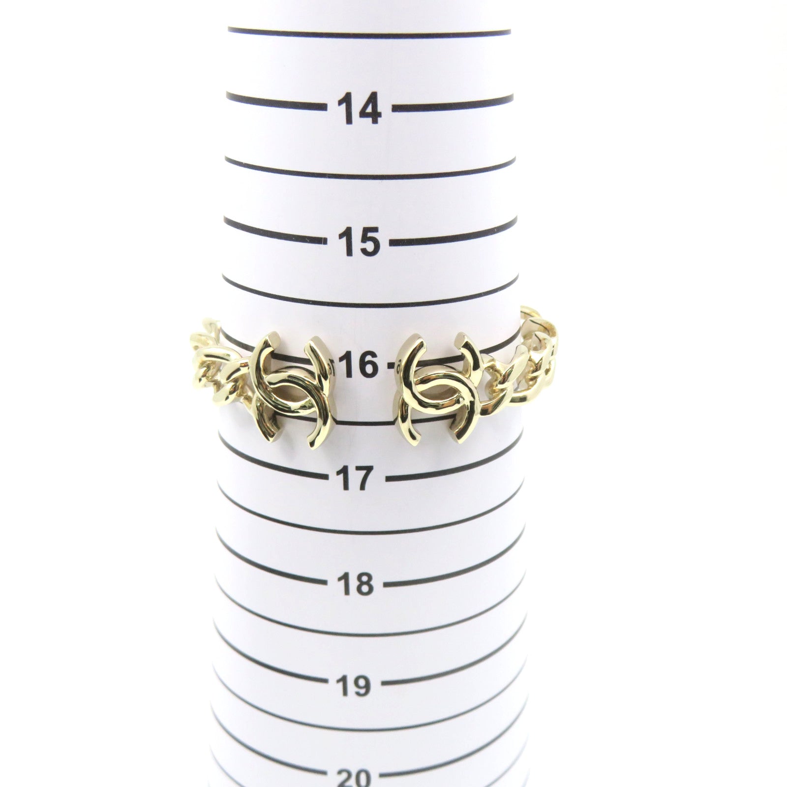 CHANEL metal CC Bangle bracelet