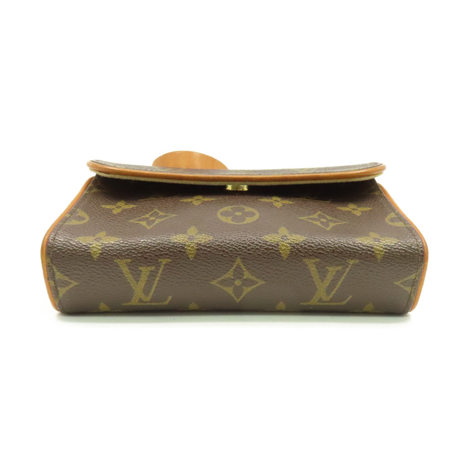 LOUIS VUITTON Monogram Pochette Florentine Waist Bag腰包啡色