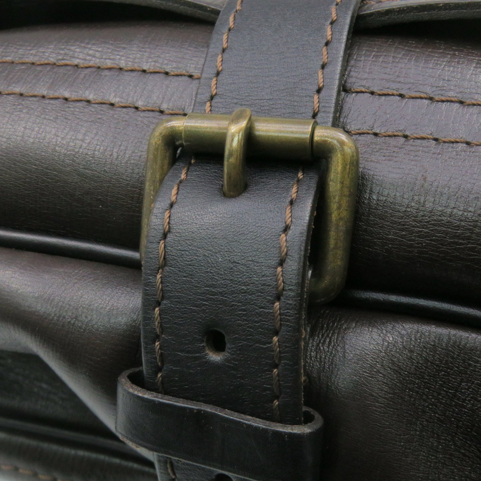 LOUIS VUITTON 【激减优惠】牛皮皮革Omaha金扣肩背袋棕色