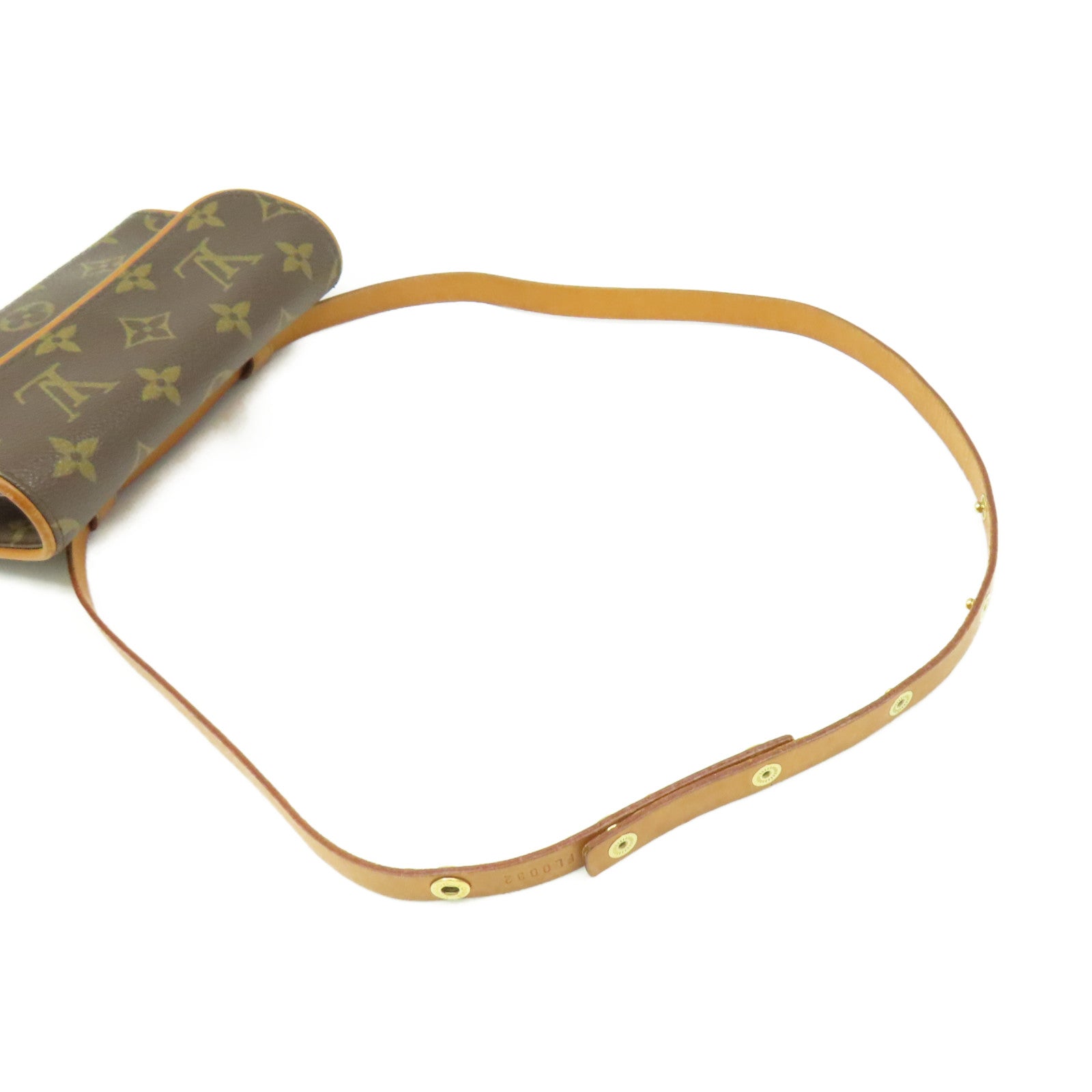 LOUIS VUITTON Monogram Pochette Florentine Waist Bag腰包啡色