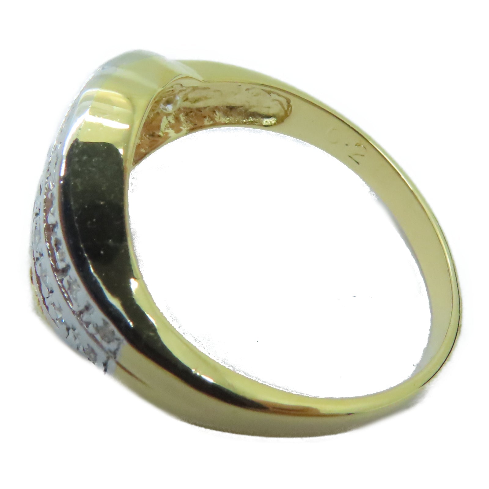 JEWELRY 【激減優惠】18K黃金Diamond Ring 0.28ct鑽石戒指US#6.5