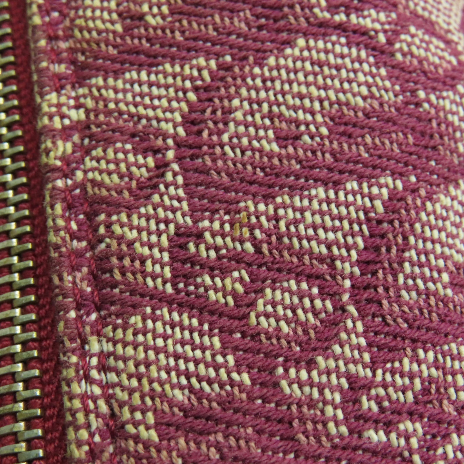 Dior 帆布Pochette金扣肩背袋紅色
