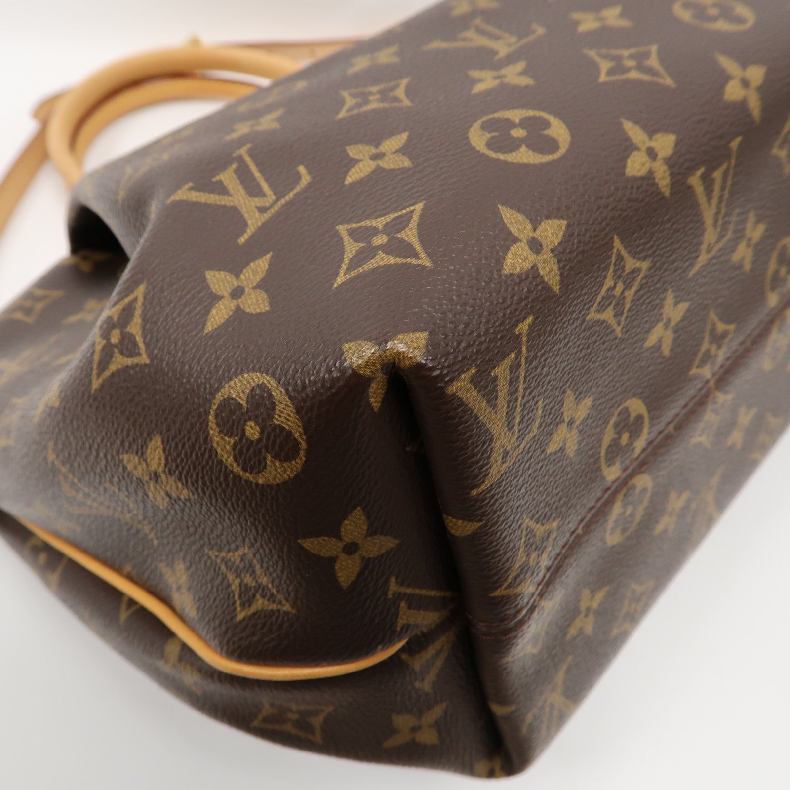 LOUIS VUITTON Monogram Turenne MM金扣手挽肩背兩用袋啡色