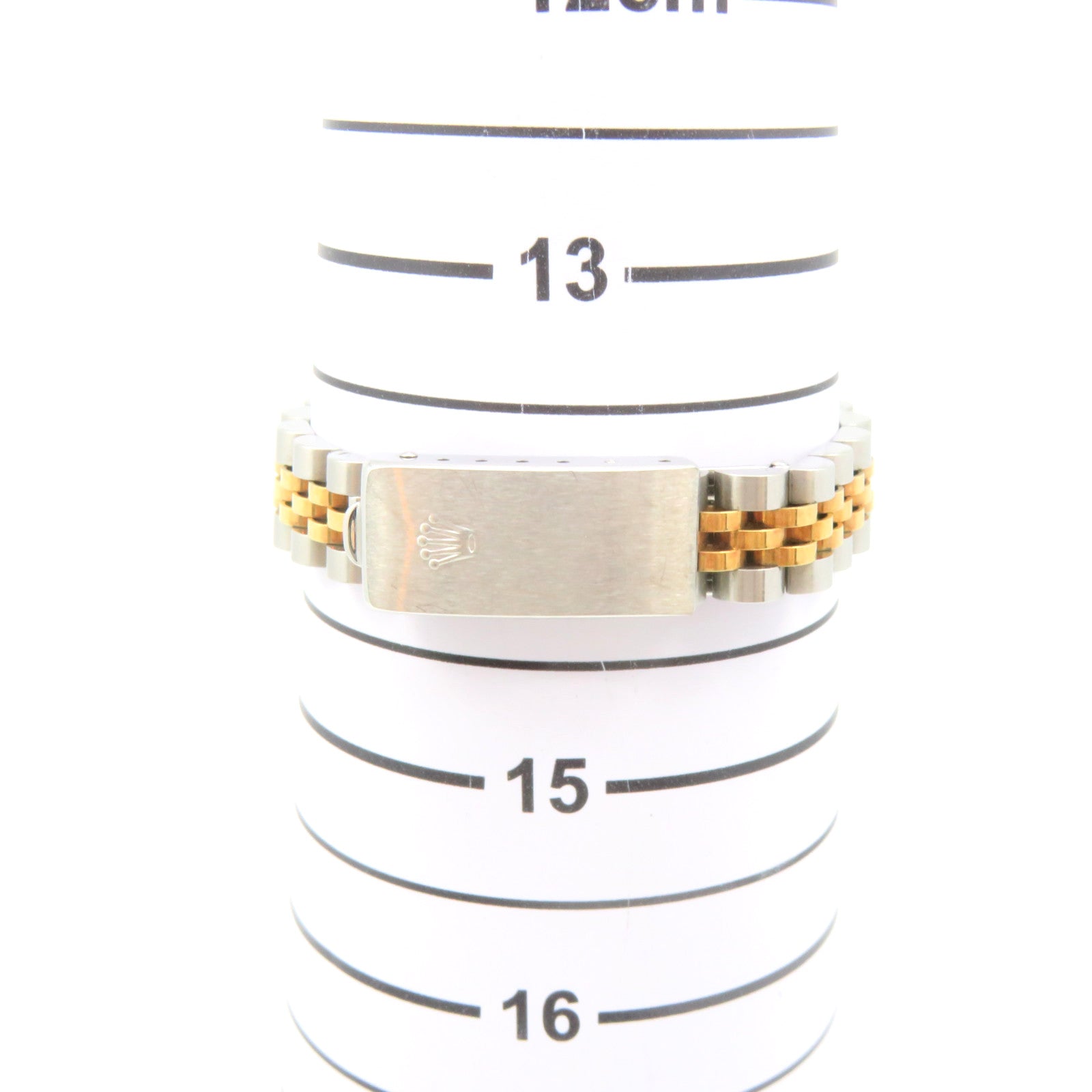 ROLEX Datejust Watch18K玫瑰金/不鏽鋼自動機芯手錶白色