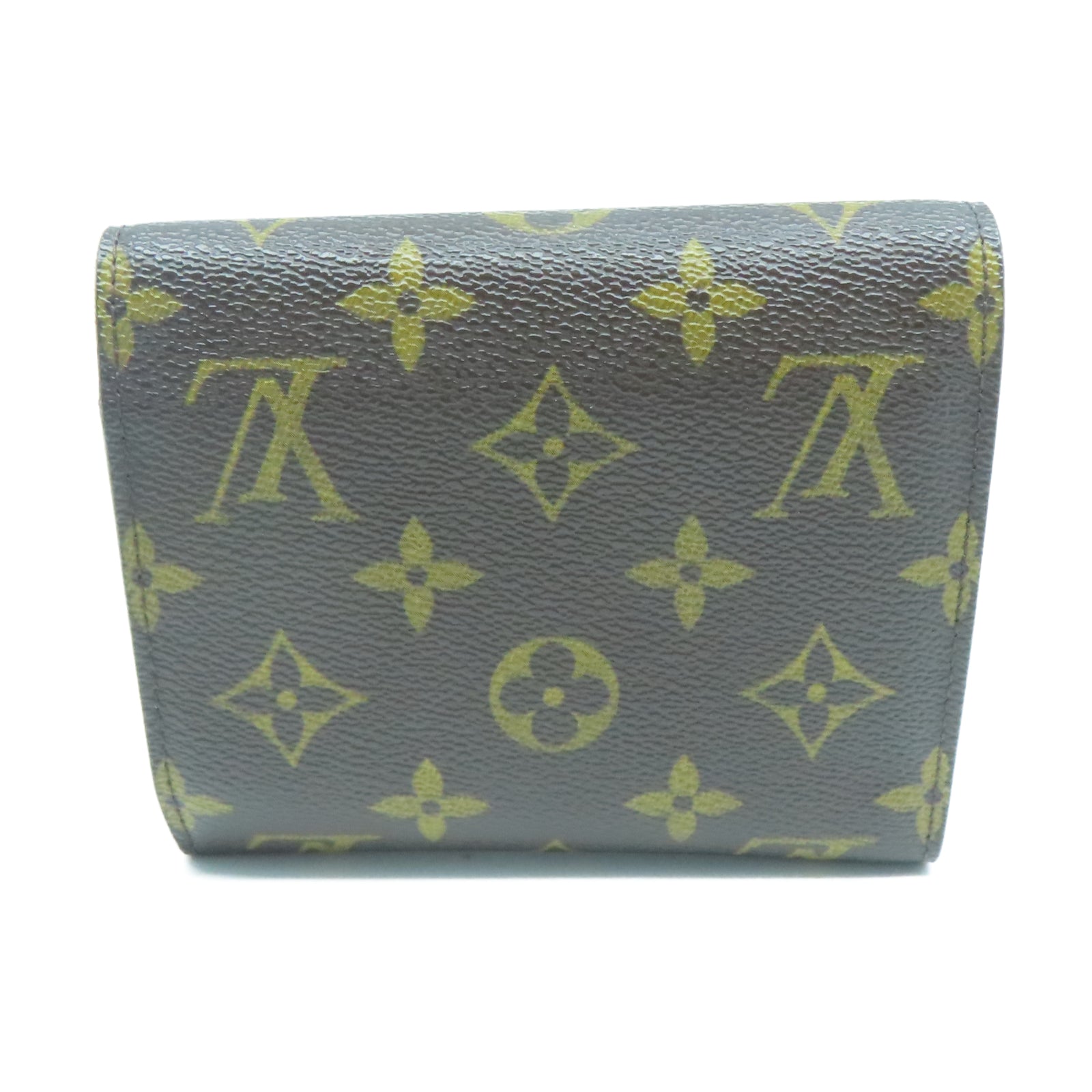 LOUIS VUITTON Monogram Portefeuille Joey金扣錢包棕色