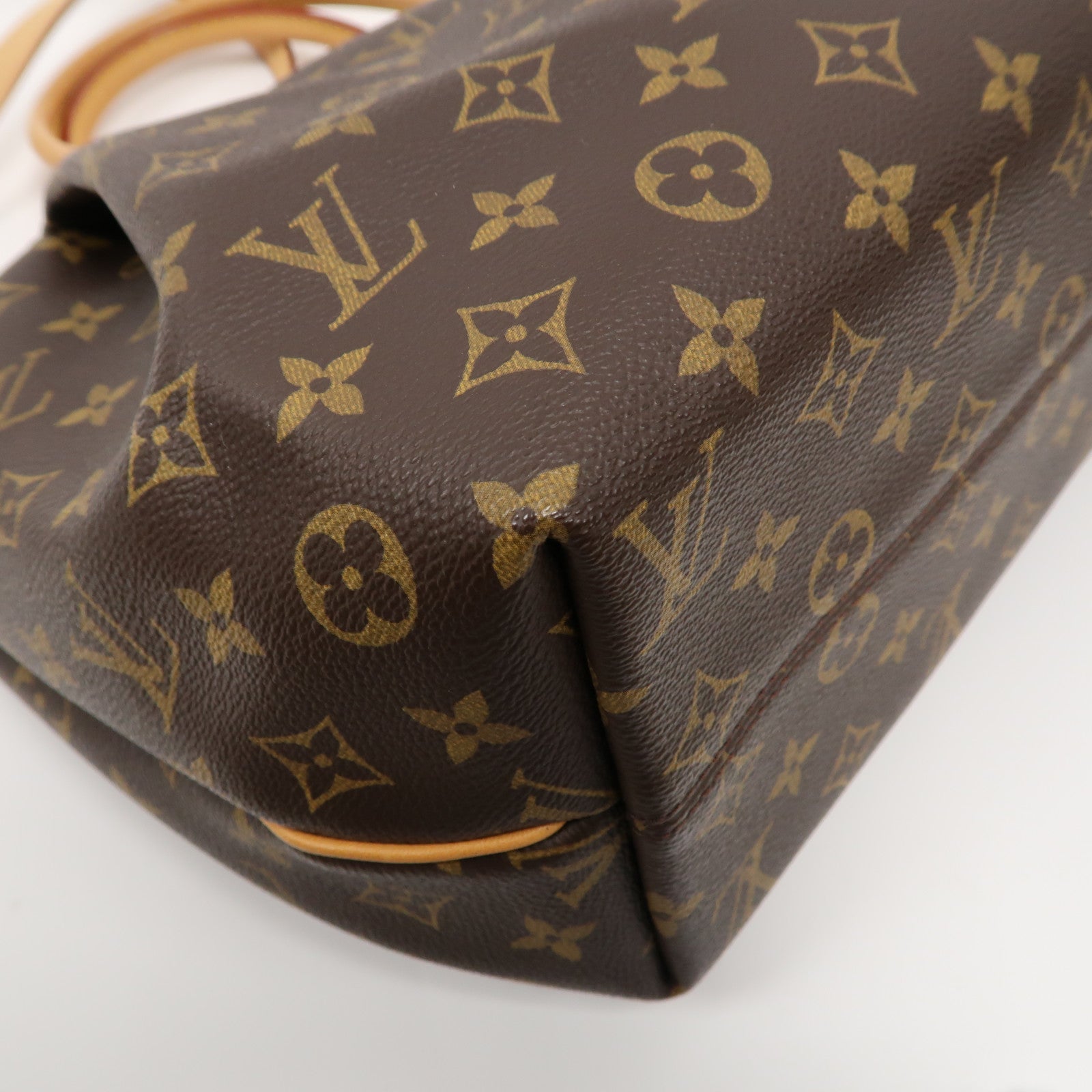 LOUIS VUITTON Monogram Turenne MM金扣手挽肩背兩用袋啡色
