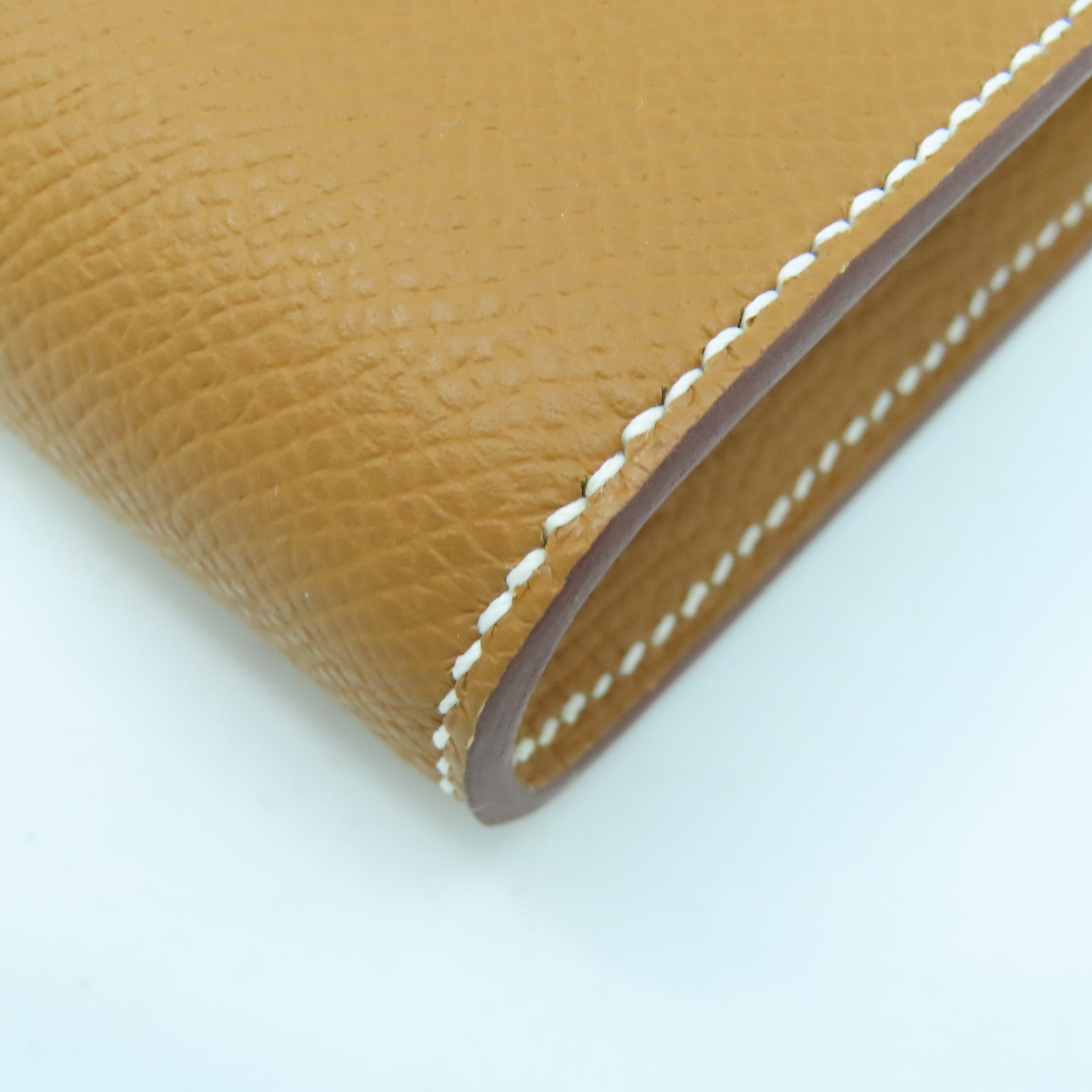 HERMES Epsom皮革Constance To Go銀扣肩背袋啡色